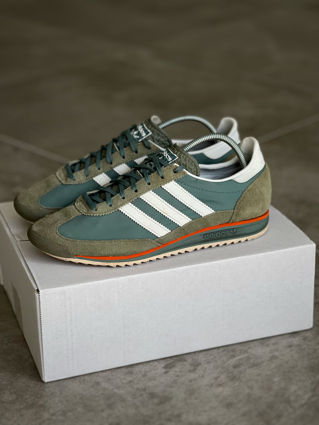 Talla 40 | Adidas SL 72 Kaki white & Orange