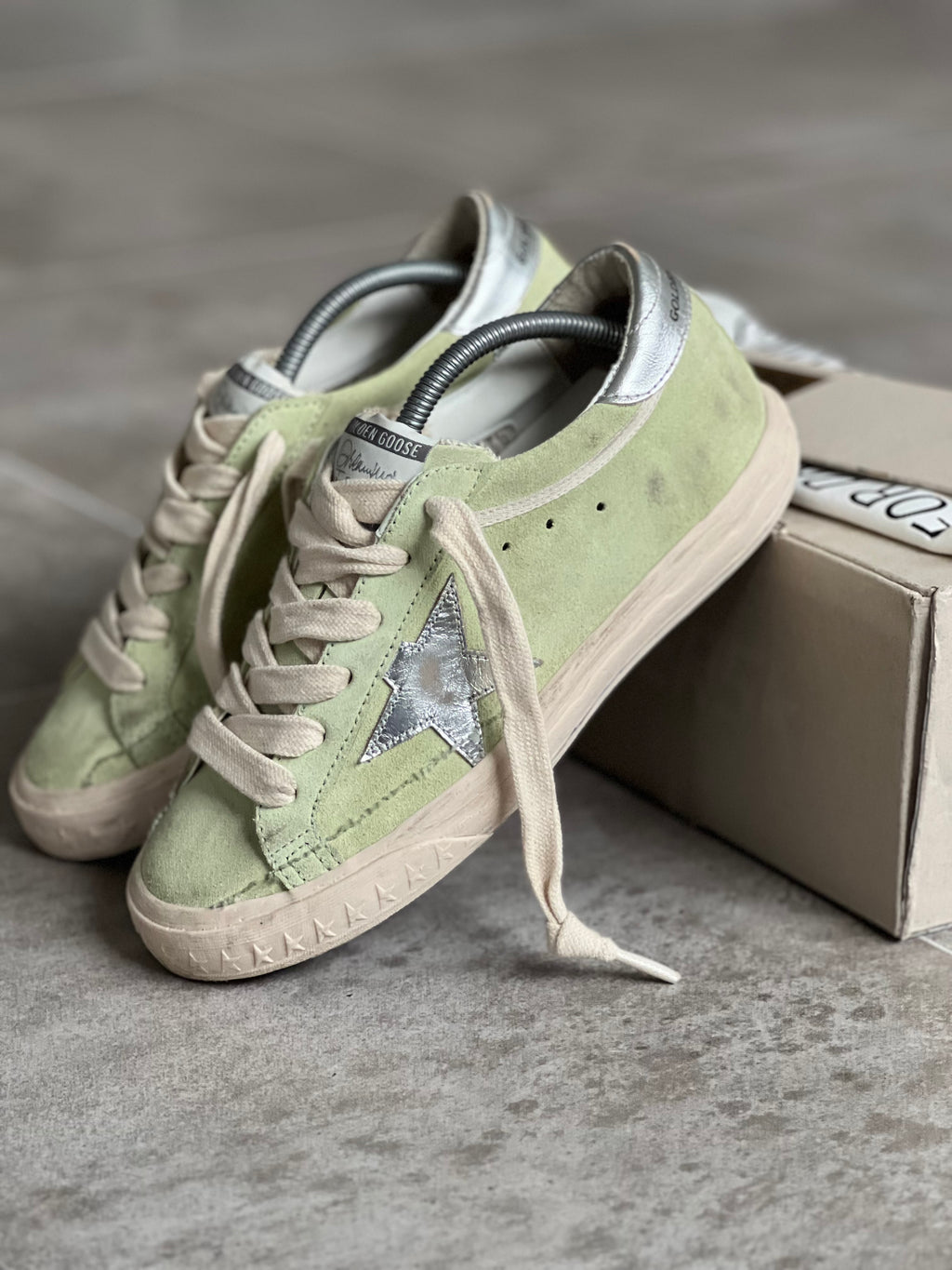 Size 37 | Golden Goose Superstar VCE edition light green