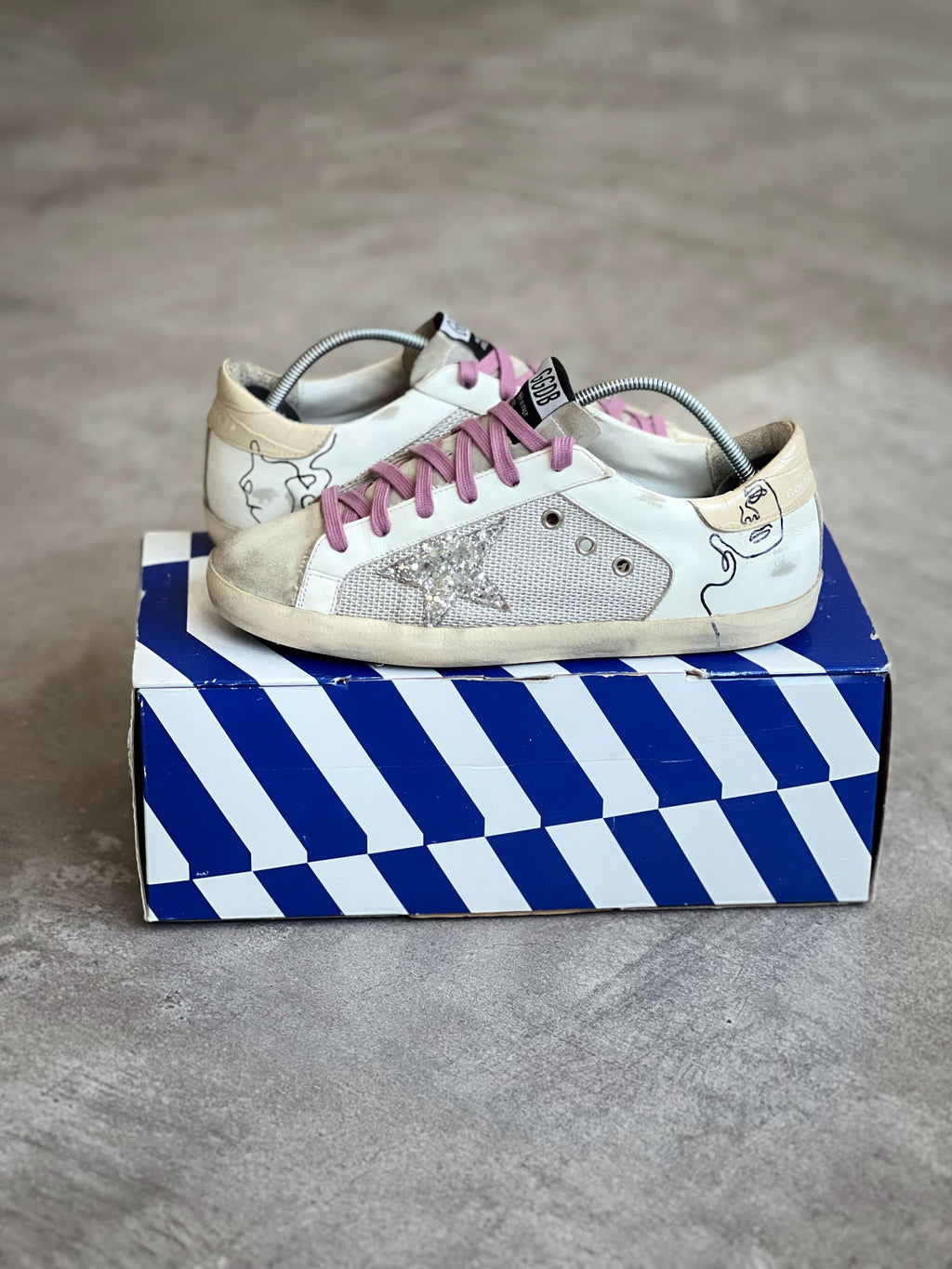 Golden Goose Superstar Woman Custom