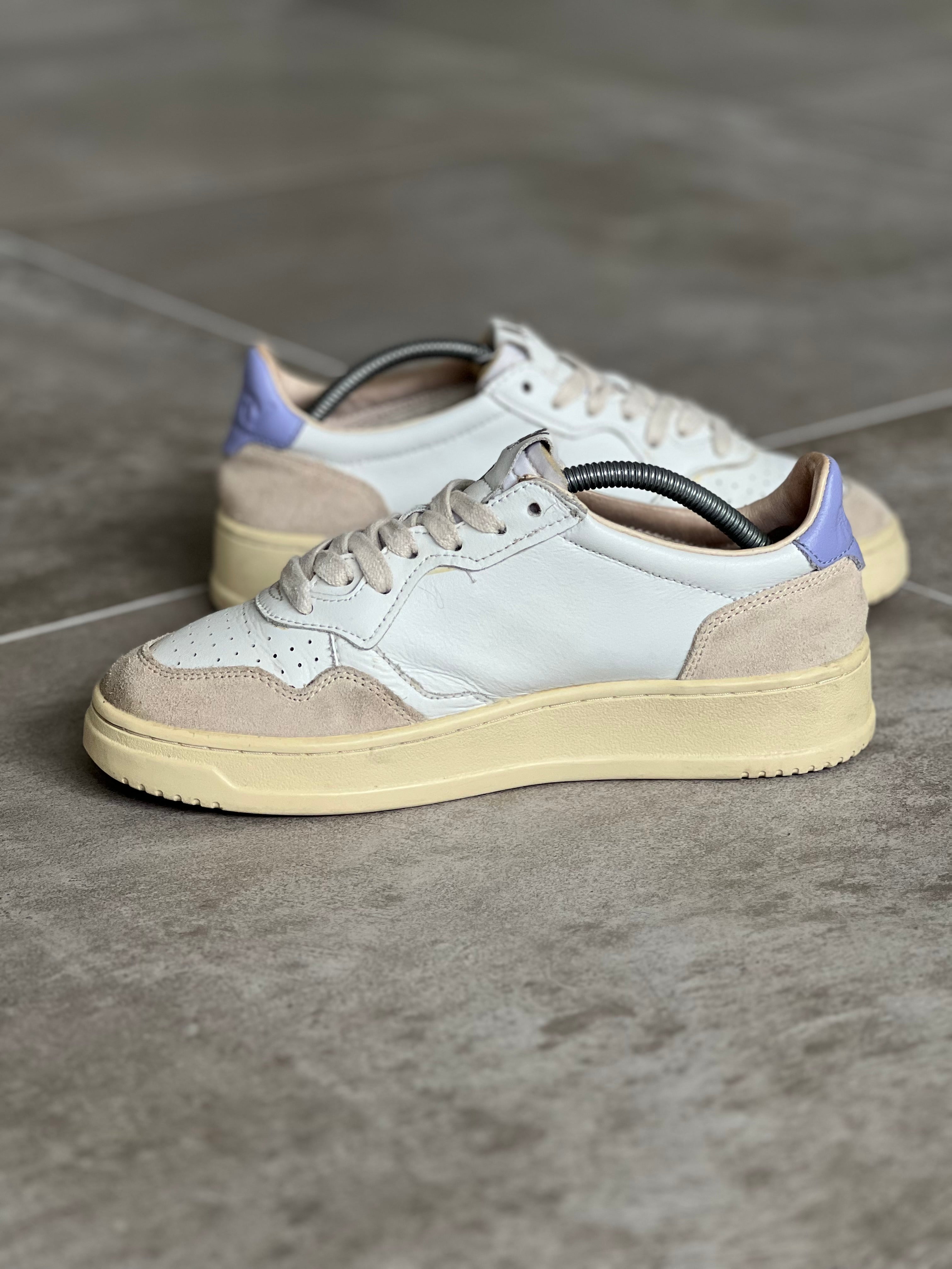 Talla 38 | Autry Medalist White & Purple Woman