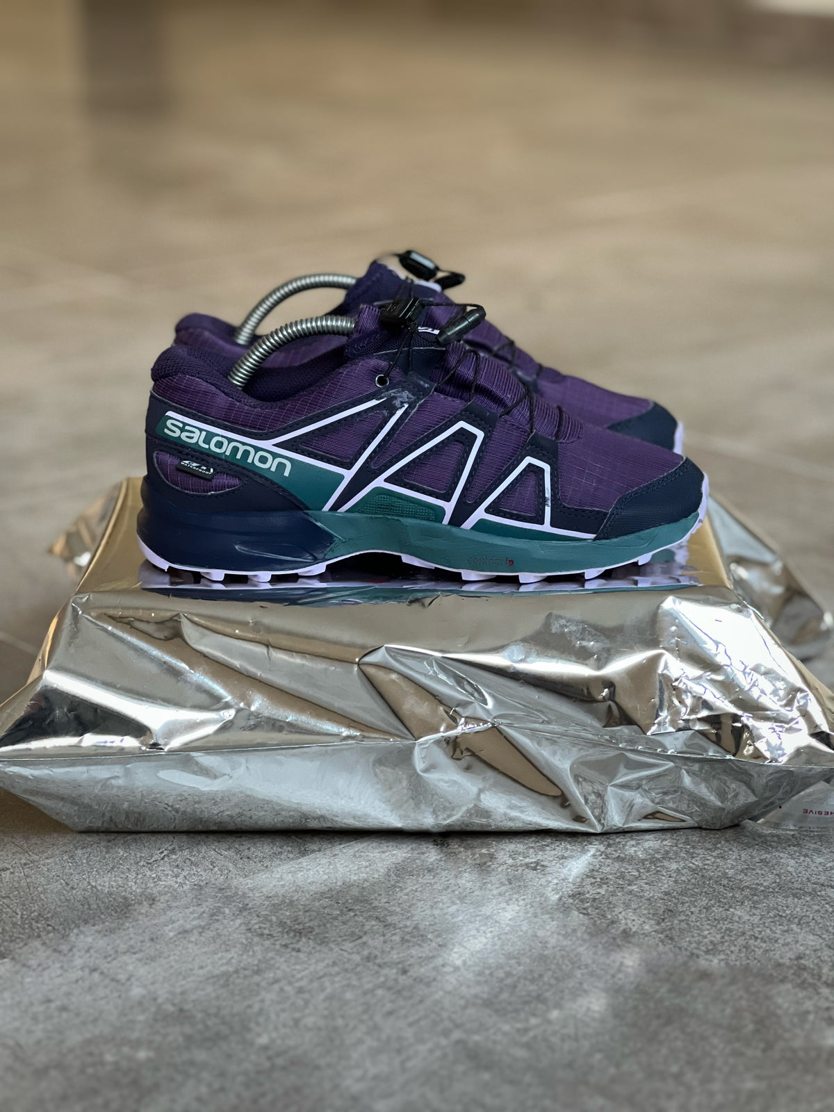 Salomon Purple Outdoor Vtg Woman Trail