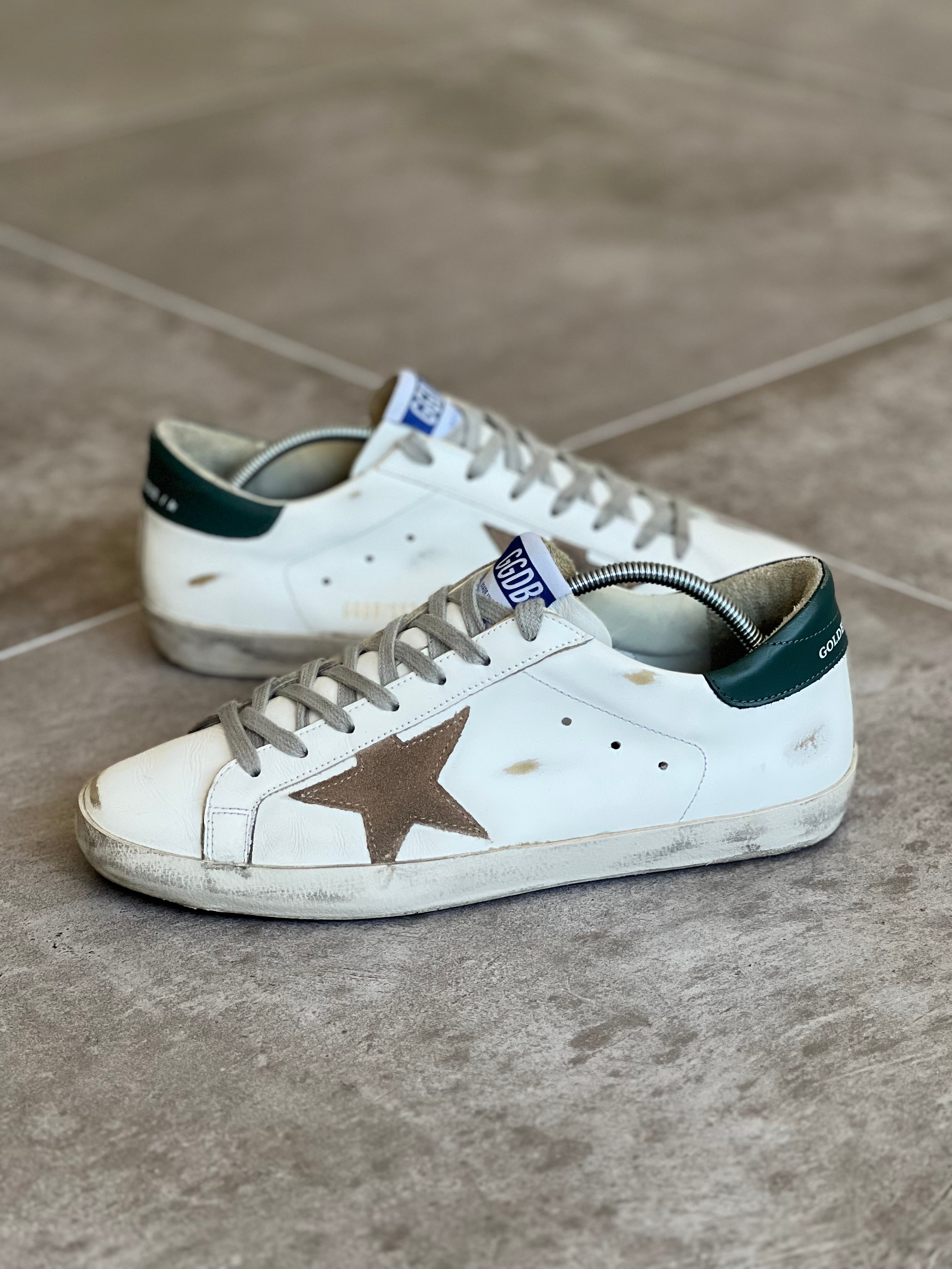 Size 40 | Golden Goose Superstar Classic White & Green