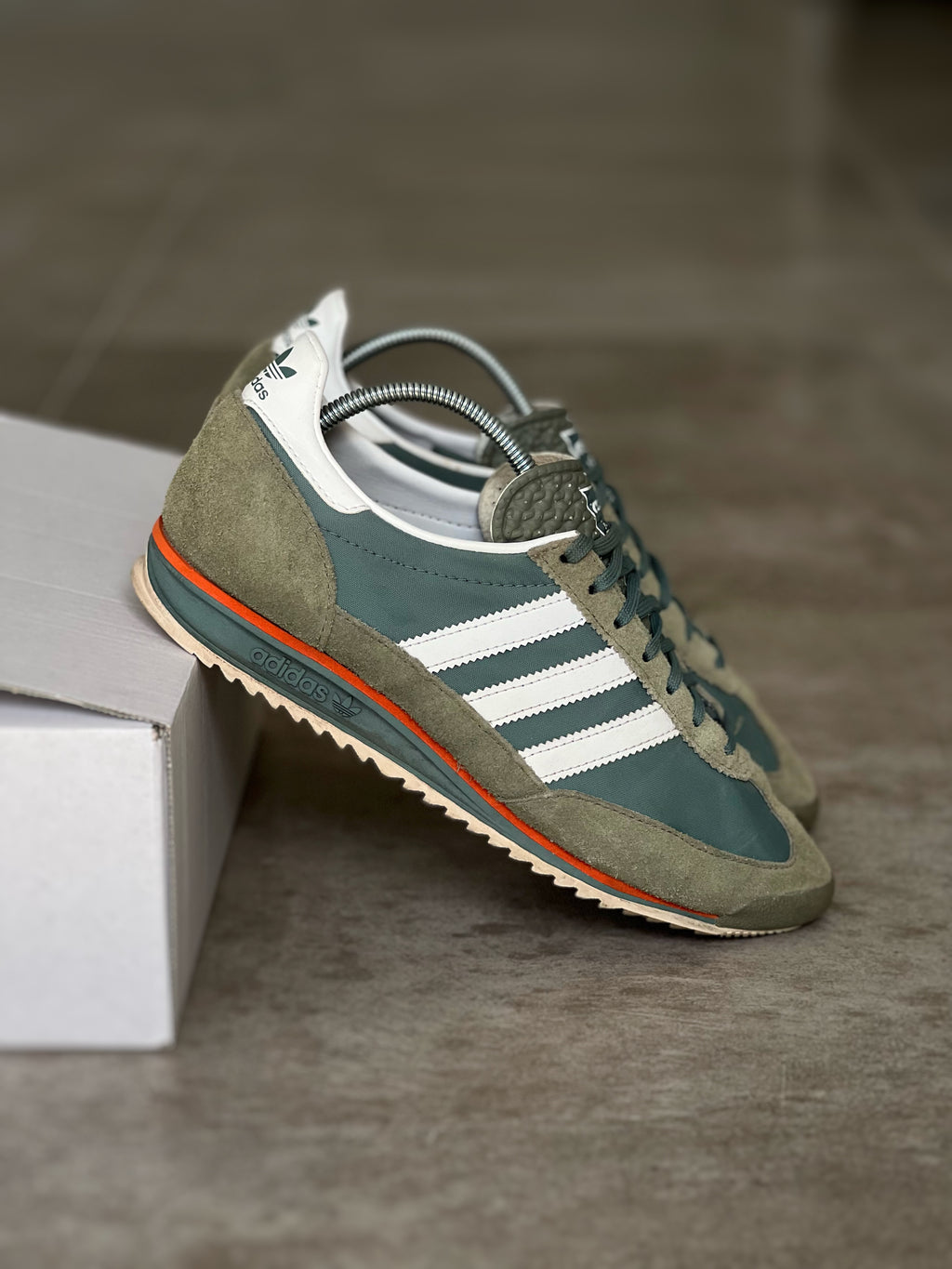Talla 40 | Adidas SL 72 Kaki white & Orange