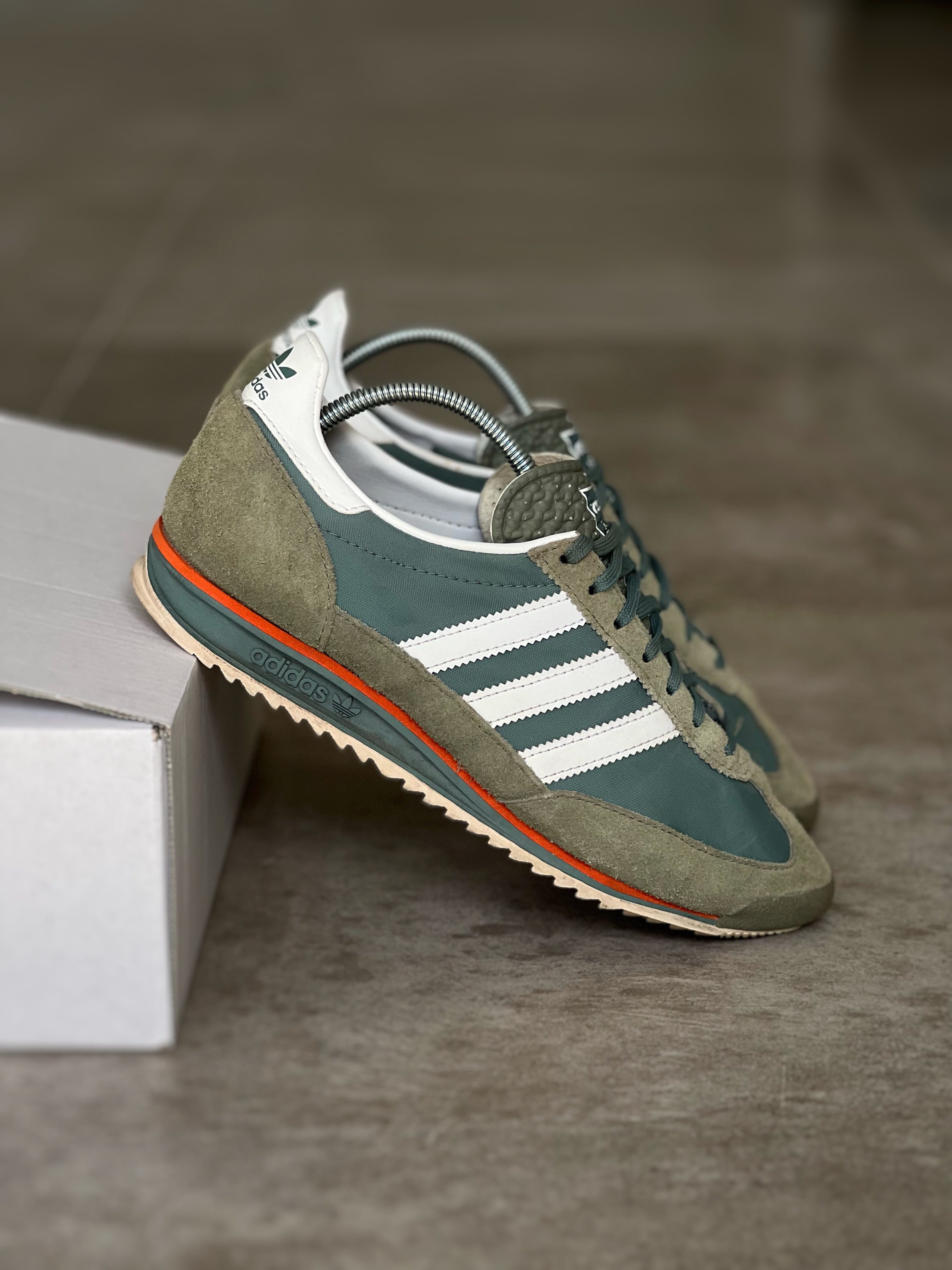 Size 40 | Adidas SL 72 Khaki white & Orange