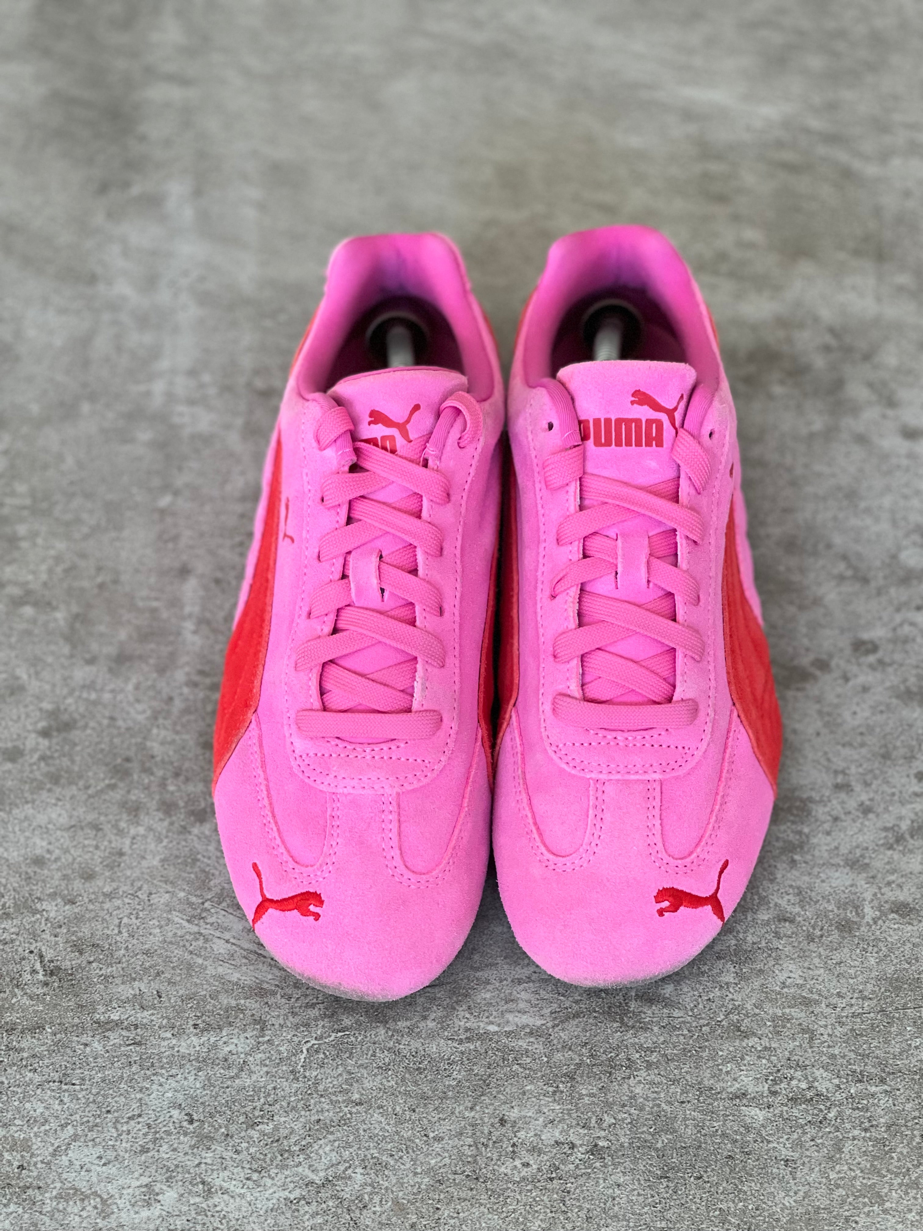 Talla 39 | Puma Speedcat Retro Style Woman Pink and Red