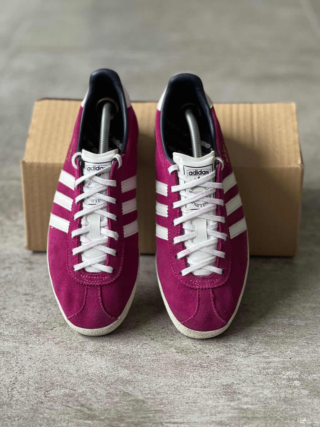 Talla 39 1/3 | Adidas Gazelle 2000’s pink / white