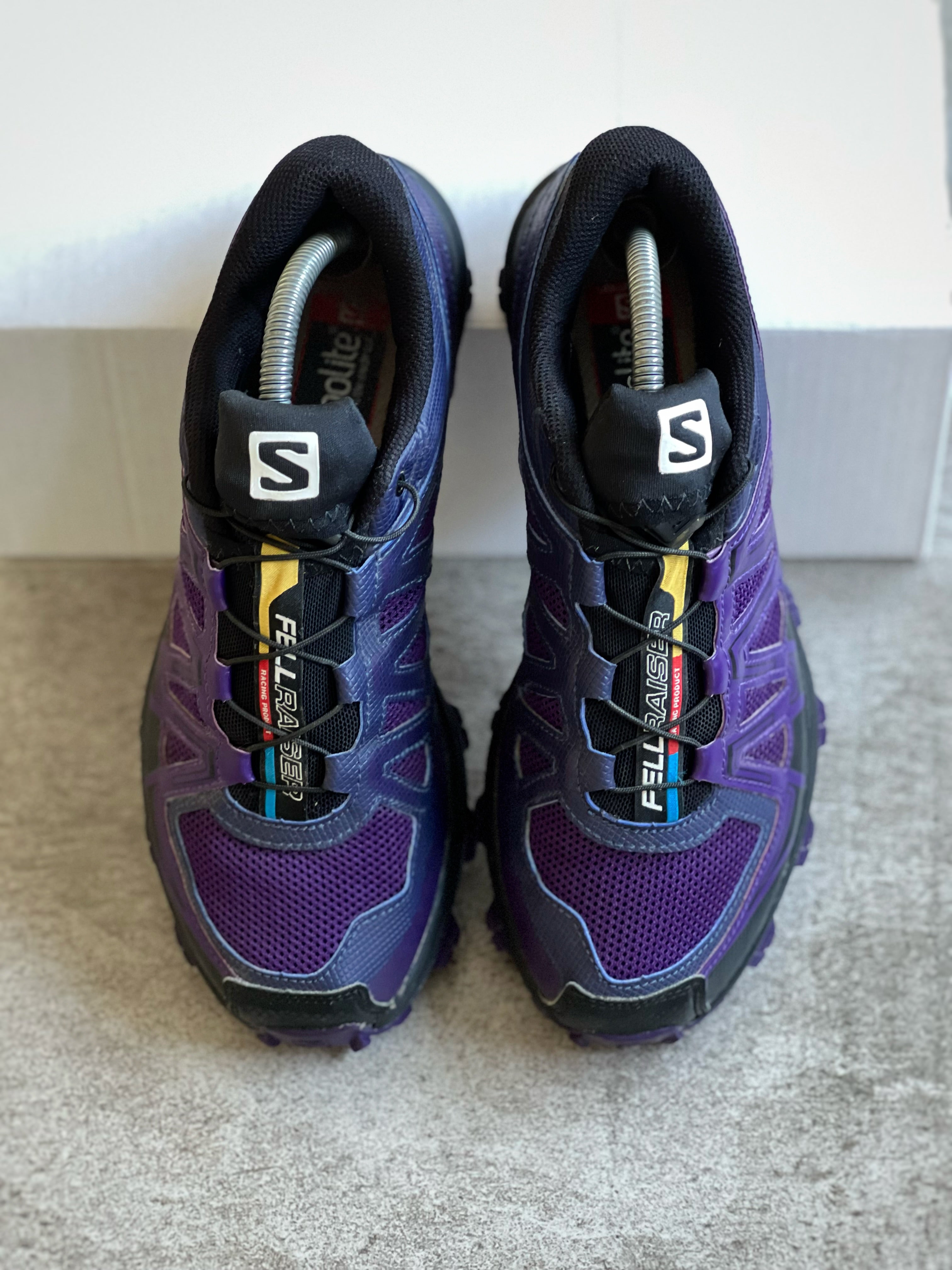 Purple Salomon Trail Running Pro Woman