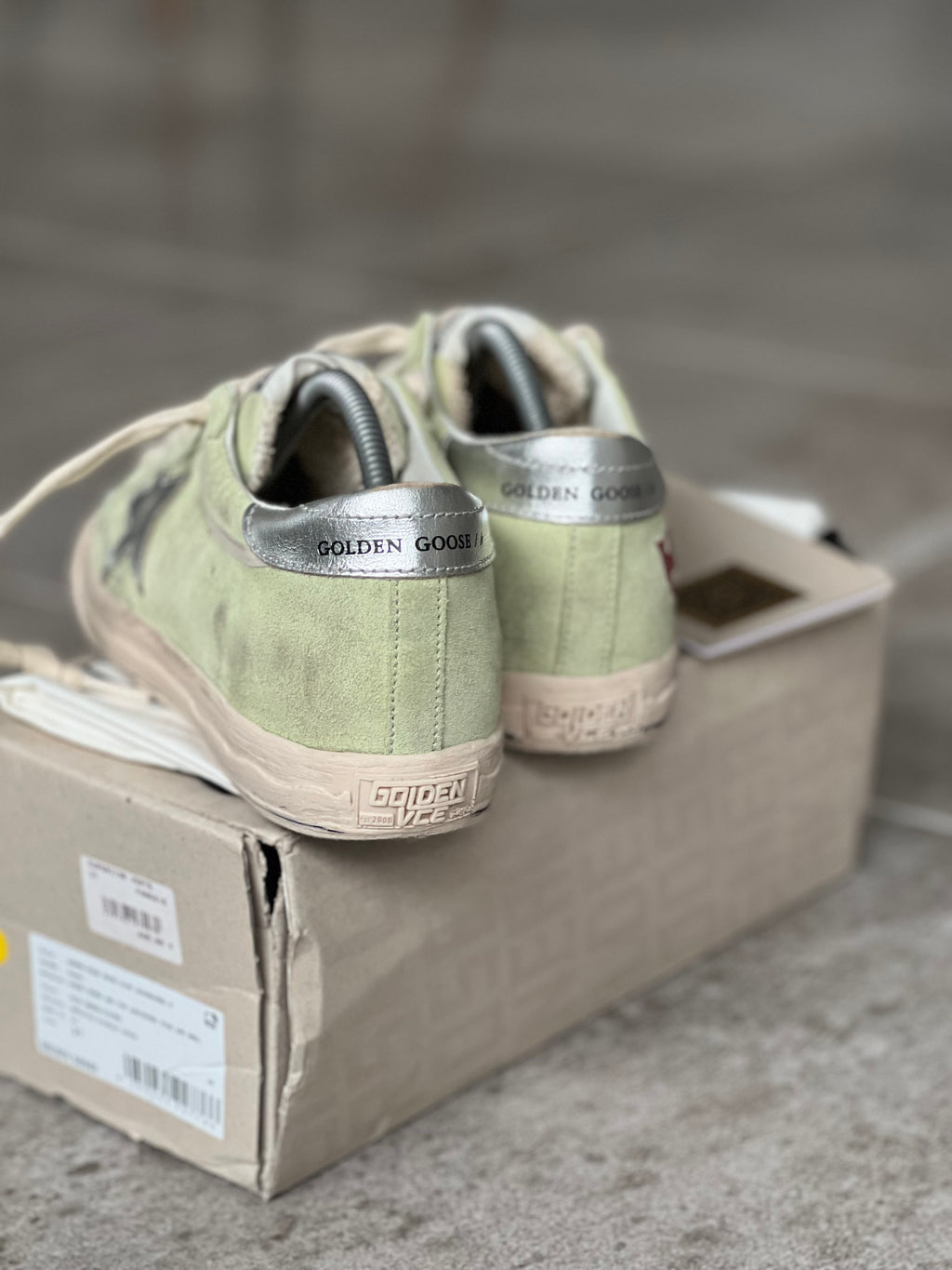 Size 37 | Golden Goose Superstar VCE edition light green