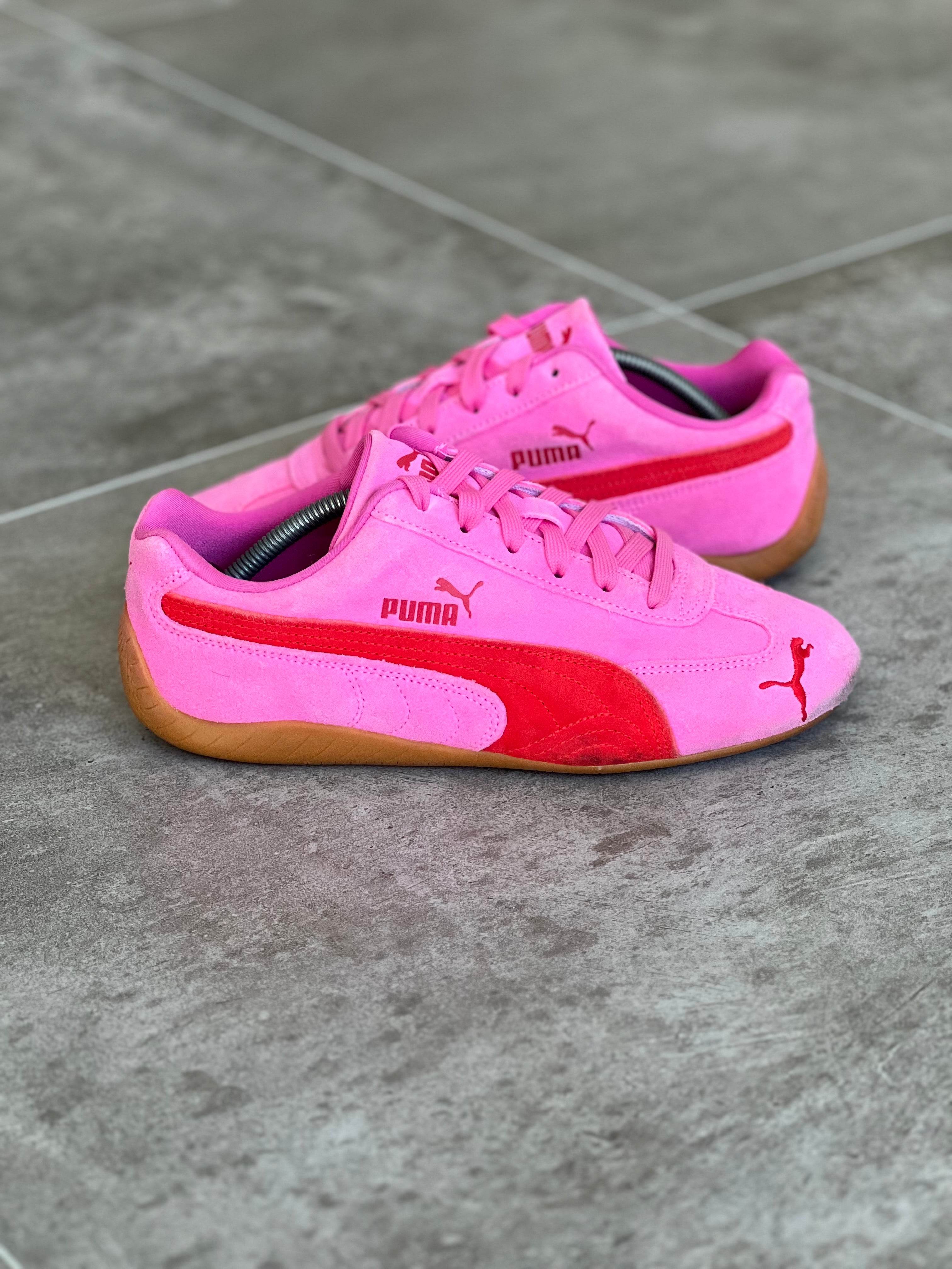 Talla 39 | Puma Speedcat Retro Style Woman Pink and Red