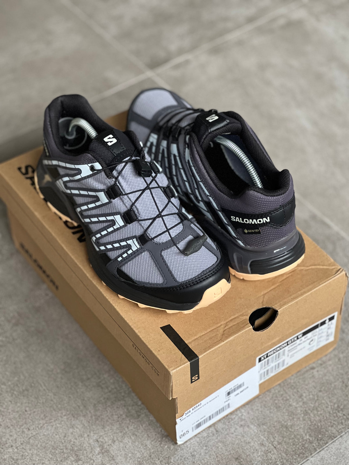 Salomon Gore Tex Trail XT Grey & Black
