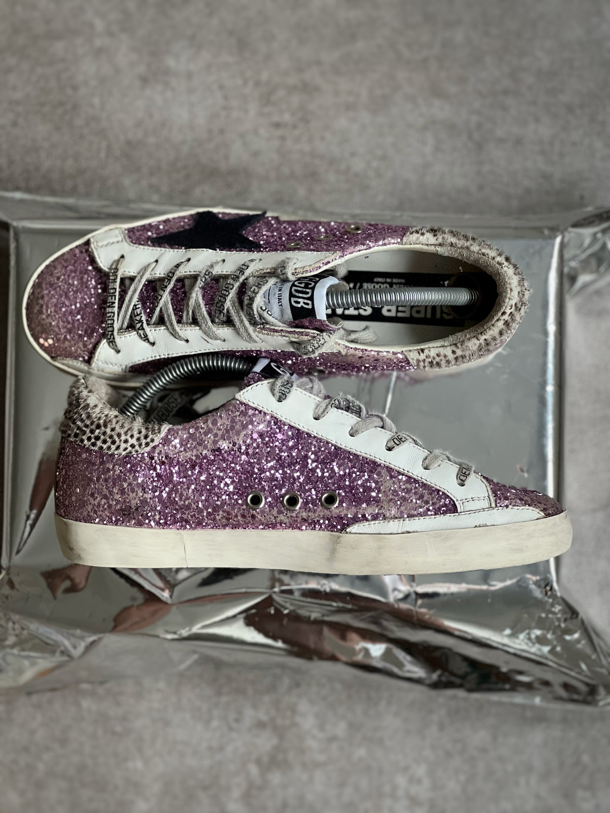 Golden Goose Superstar Purple Woman Preloved