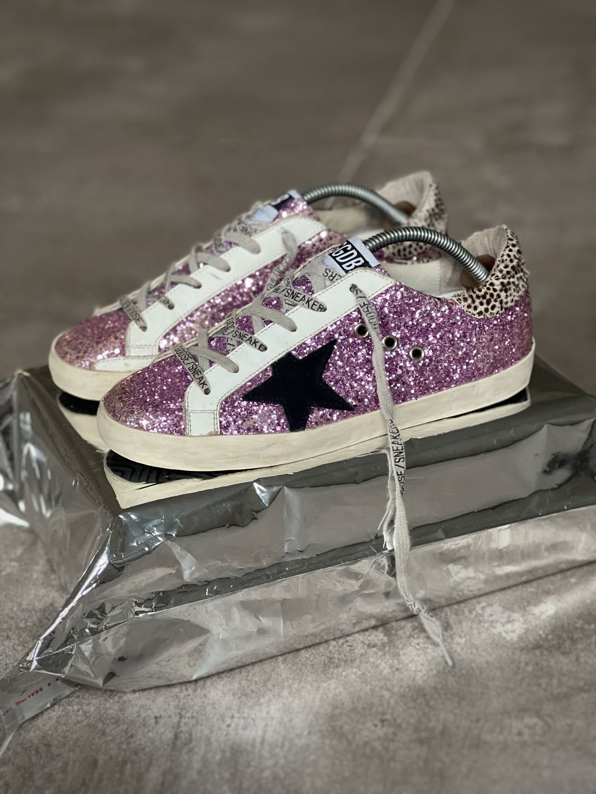 Golden Goose Superstar Purple Woman Preloved