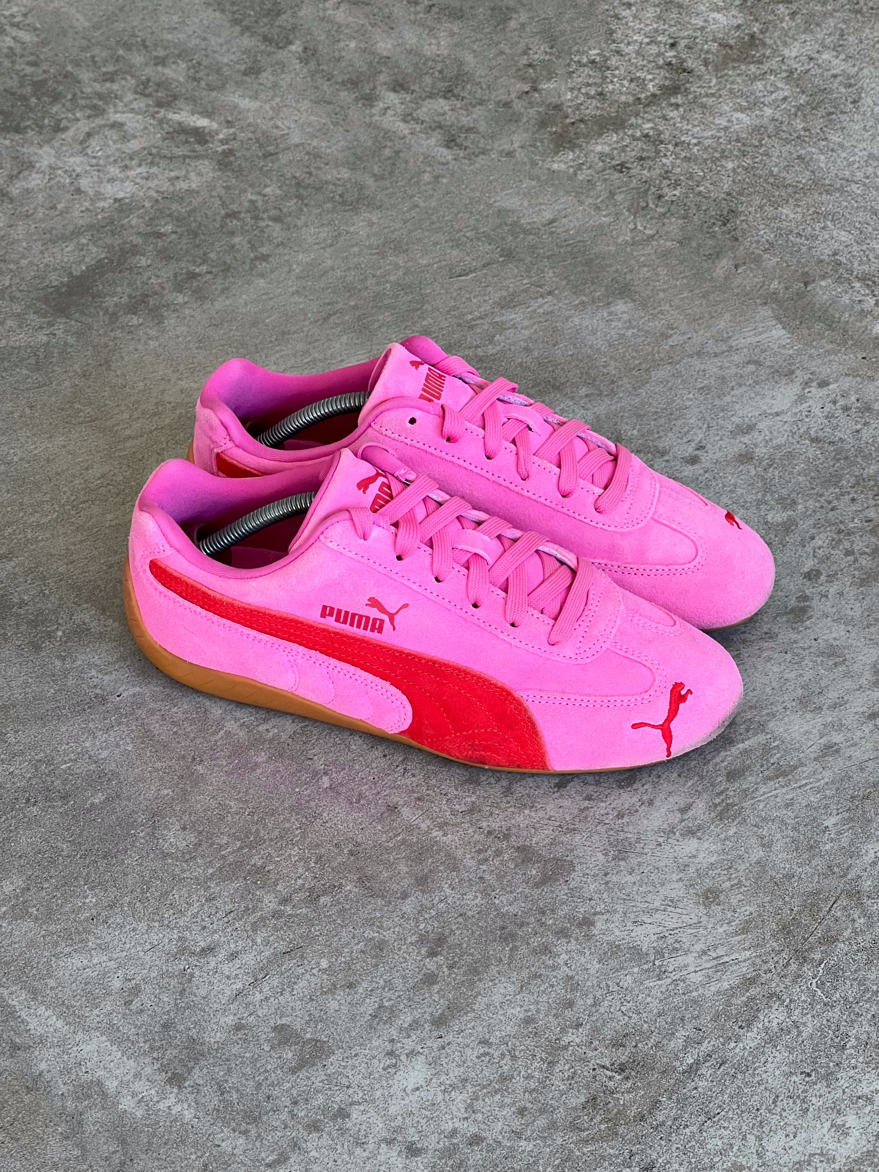 Talla 39 | Puma Speedcat Retro Style Woman Pink and Red