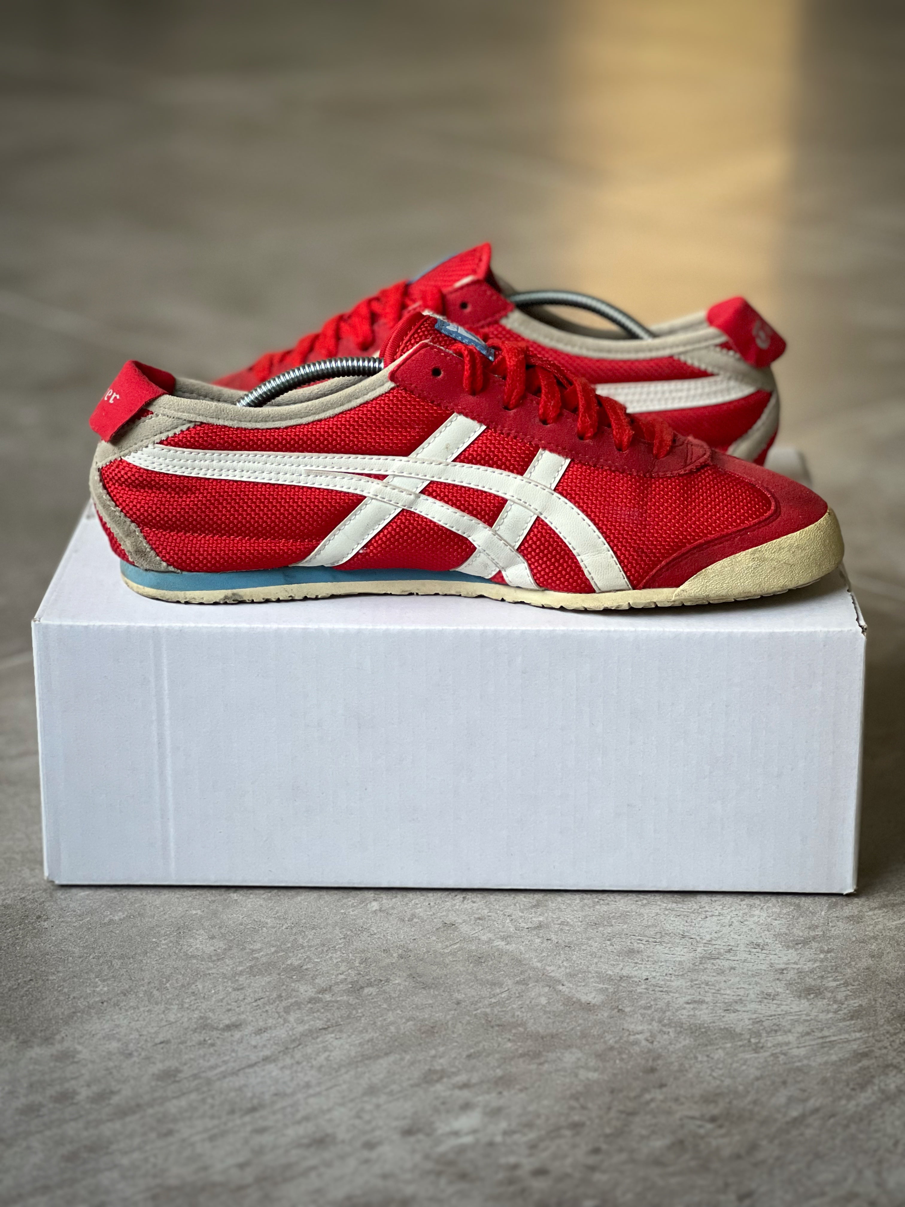 Talla 41,5 | Onitsuka Tiger Mexico Red Retro Style Preloved
