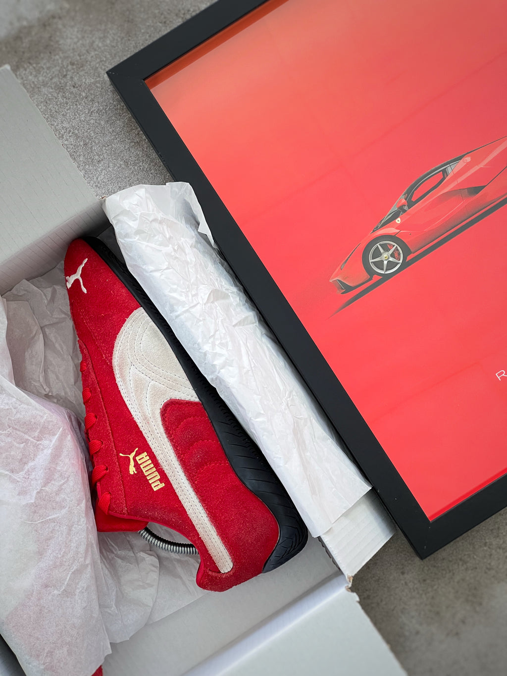 Talla 39 | Puma Speedcat Y2k Red & White