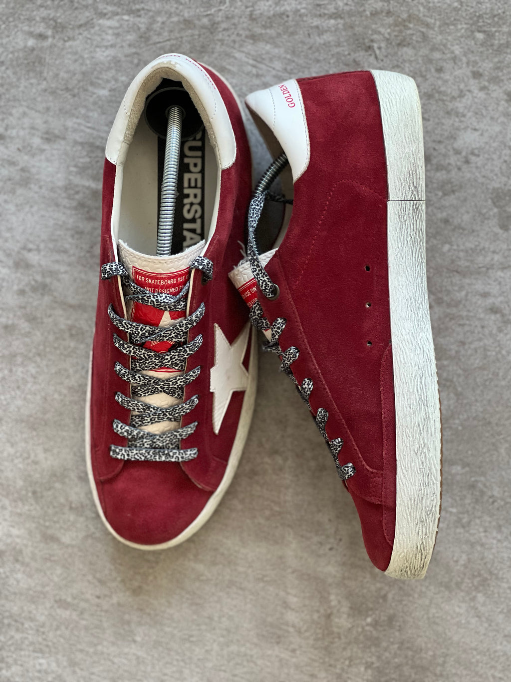 Size 41 | Golden Goose Superstar Red & White
