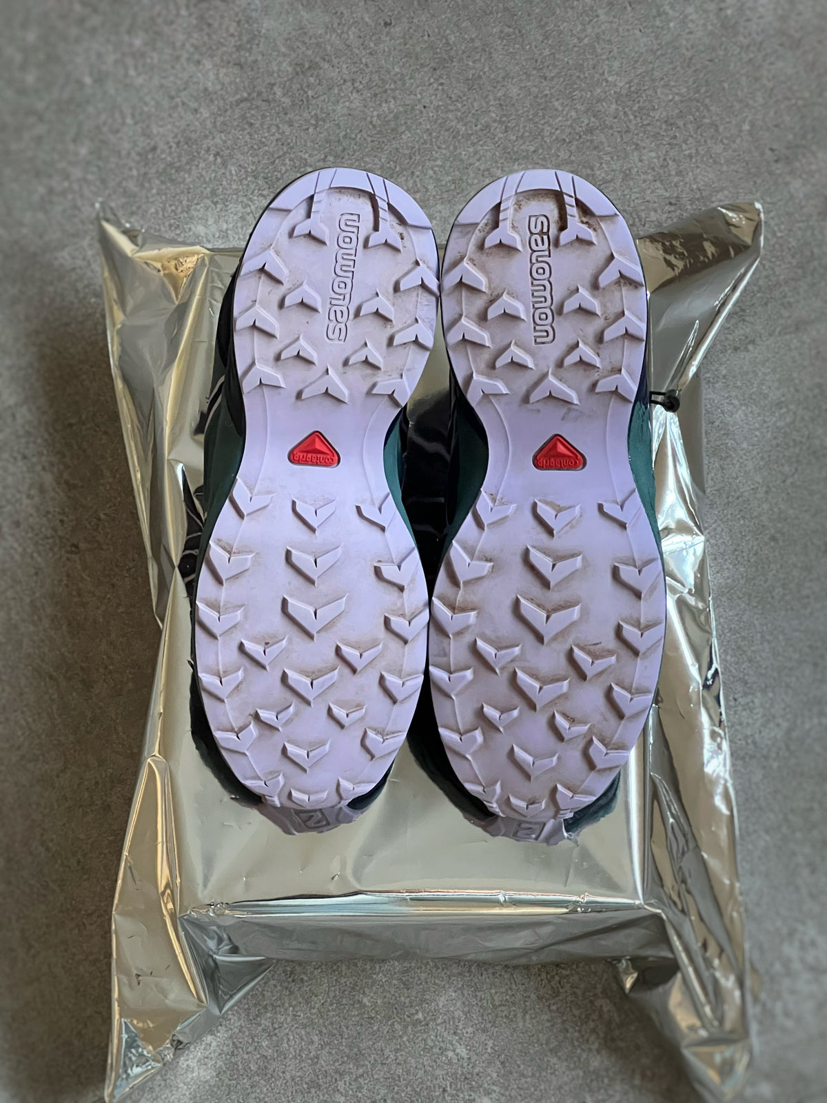 Vintage Women's Purple Salomon Outdoor Trail