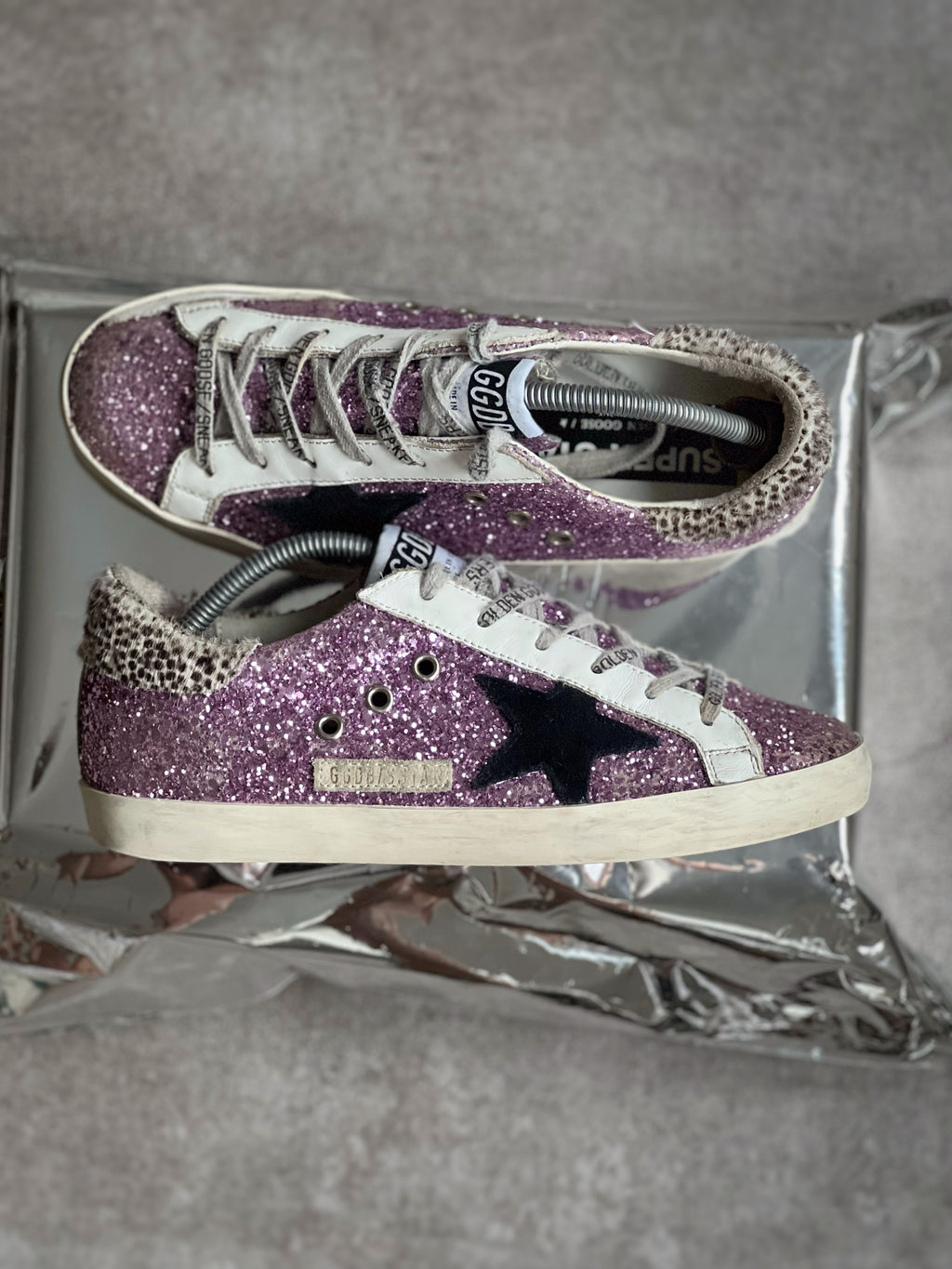 Golden Goose Superstar Purple Woman Preloved