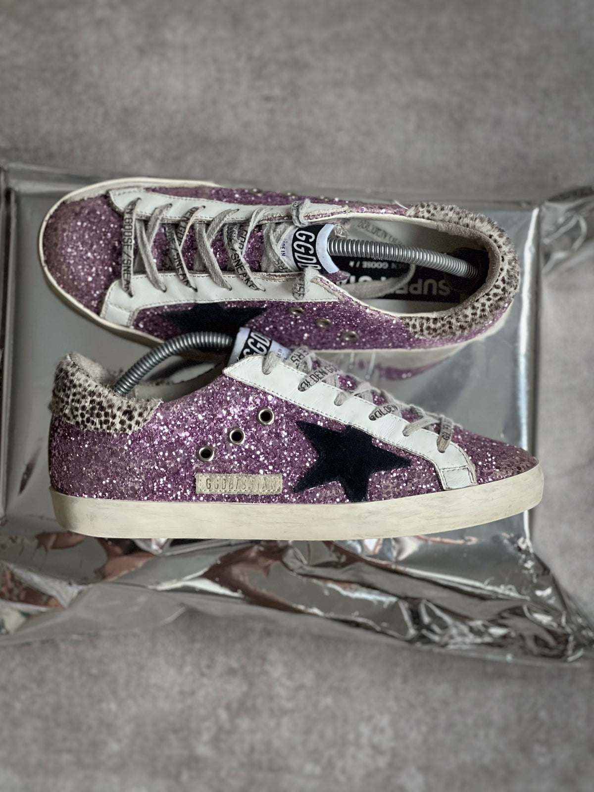 Golden Goose Superstar Purple Woman Preloved