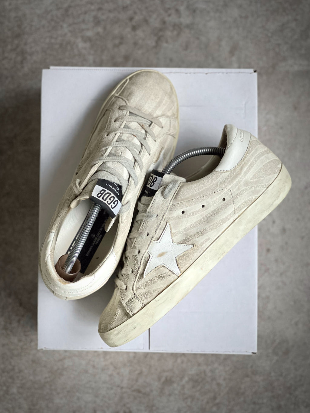 Talla 37 | Golden Goose Grey Original Retro Woman