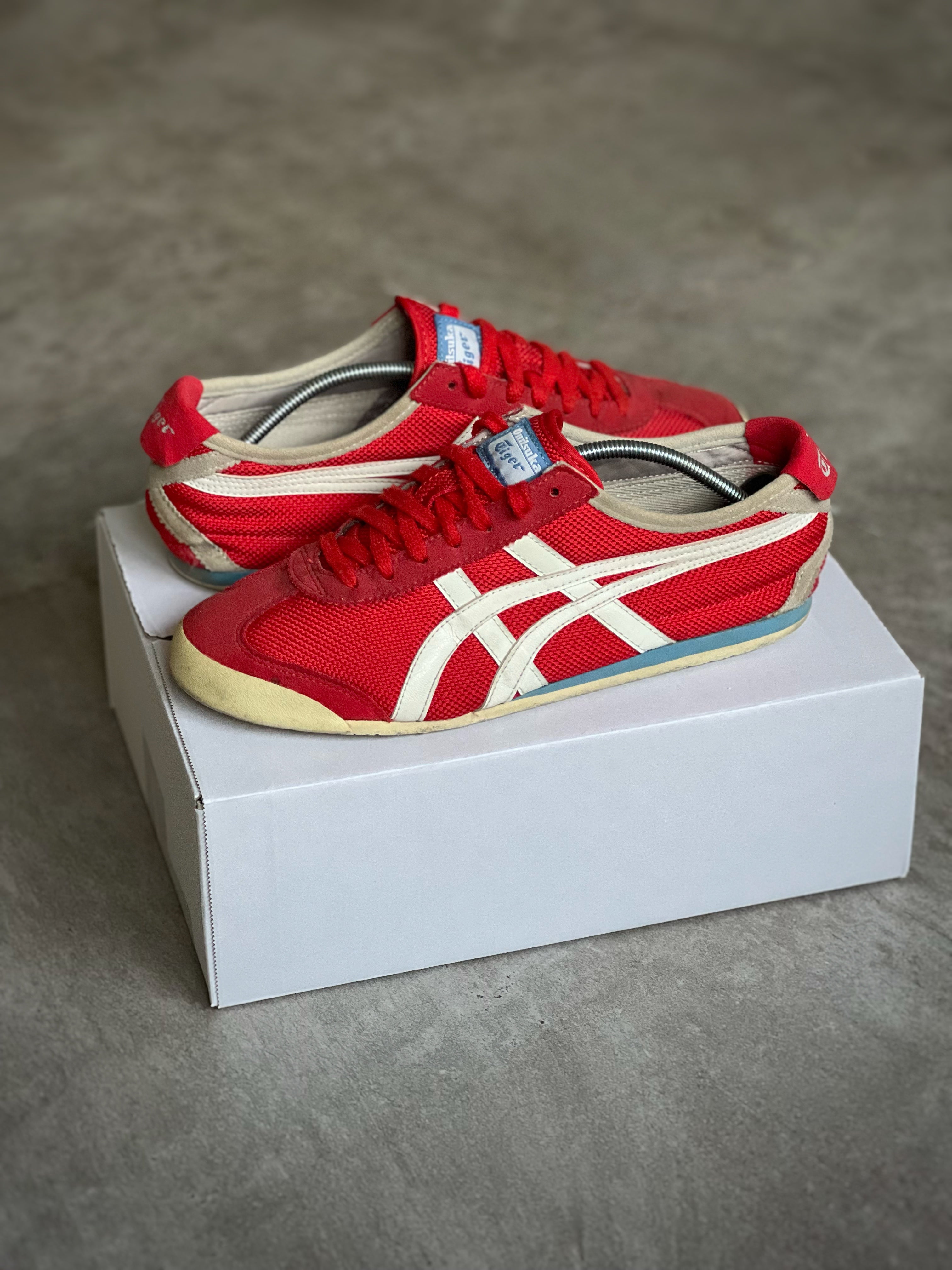 Size 41.5 | Onitsuka Tiger Mexico Red Retro Style Preloved