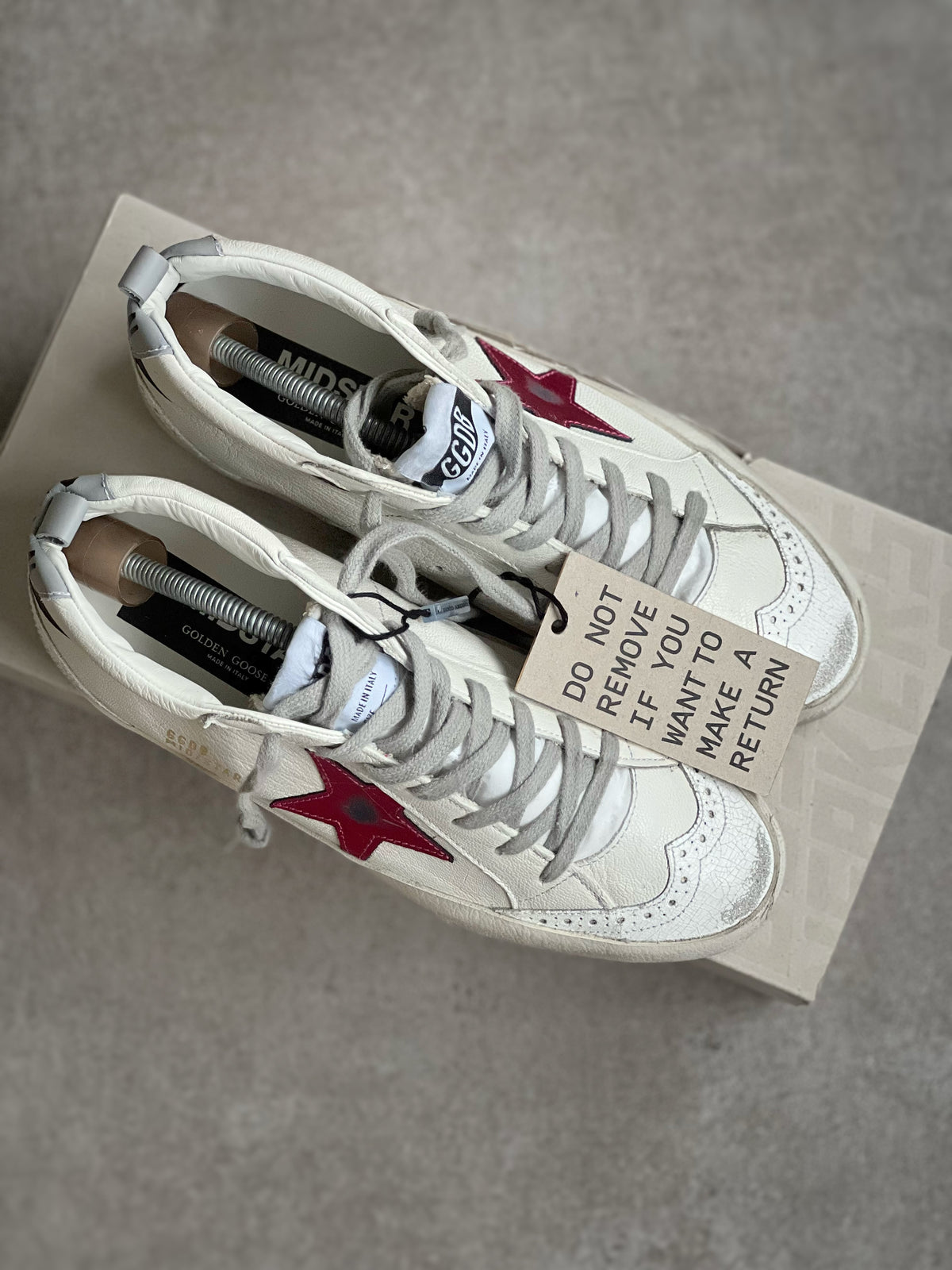 Golden Goose Mid Star Bota "You are my sunrise"