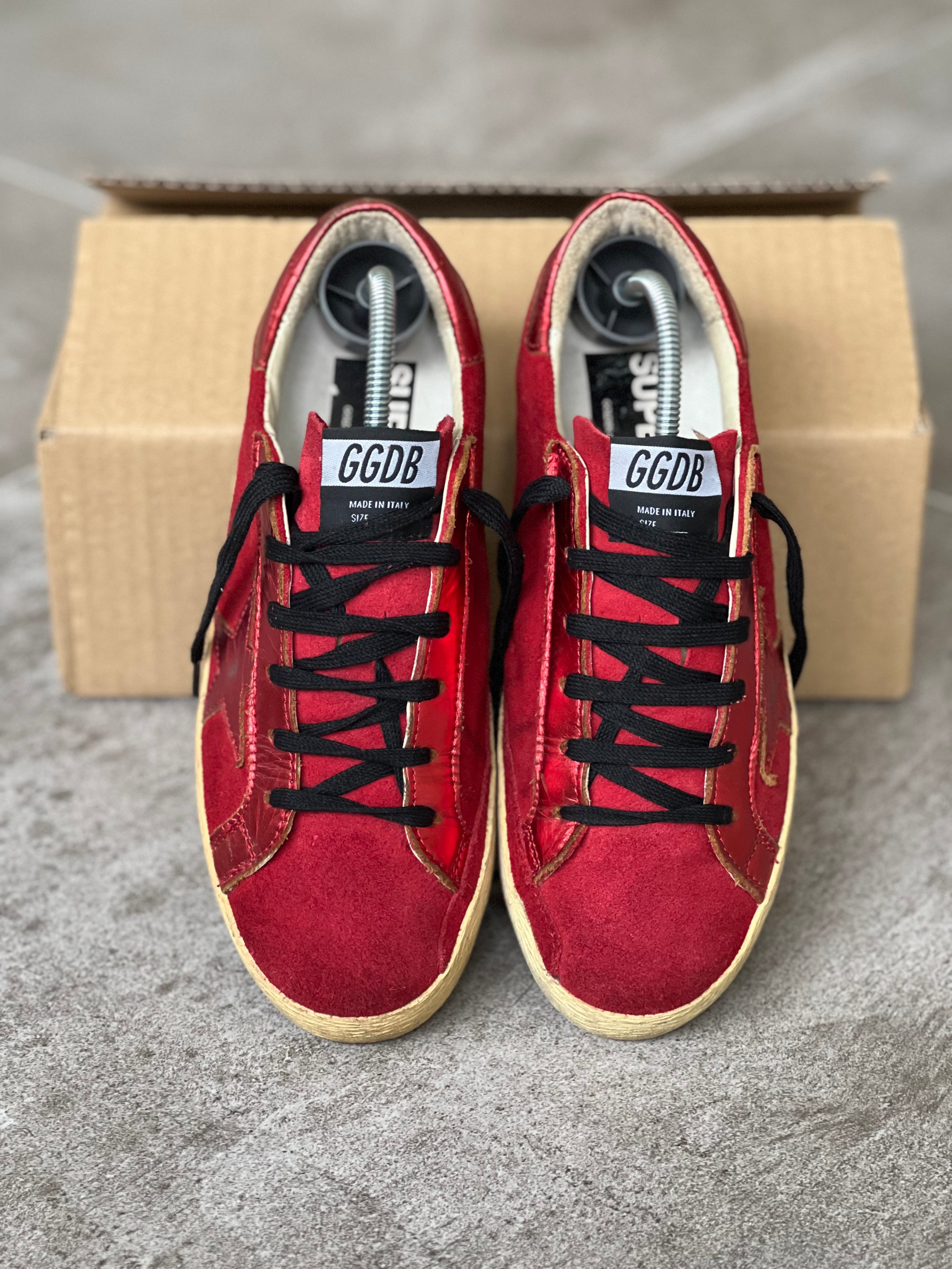 Size 38 | All red Golden Goose Superstar