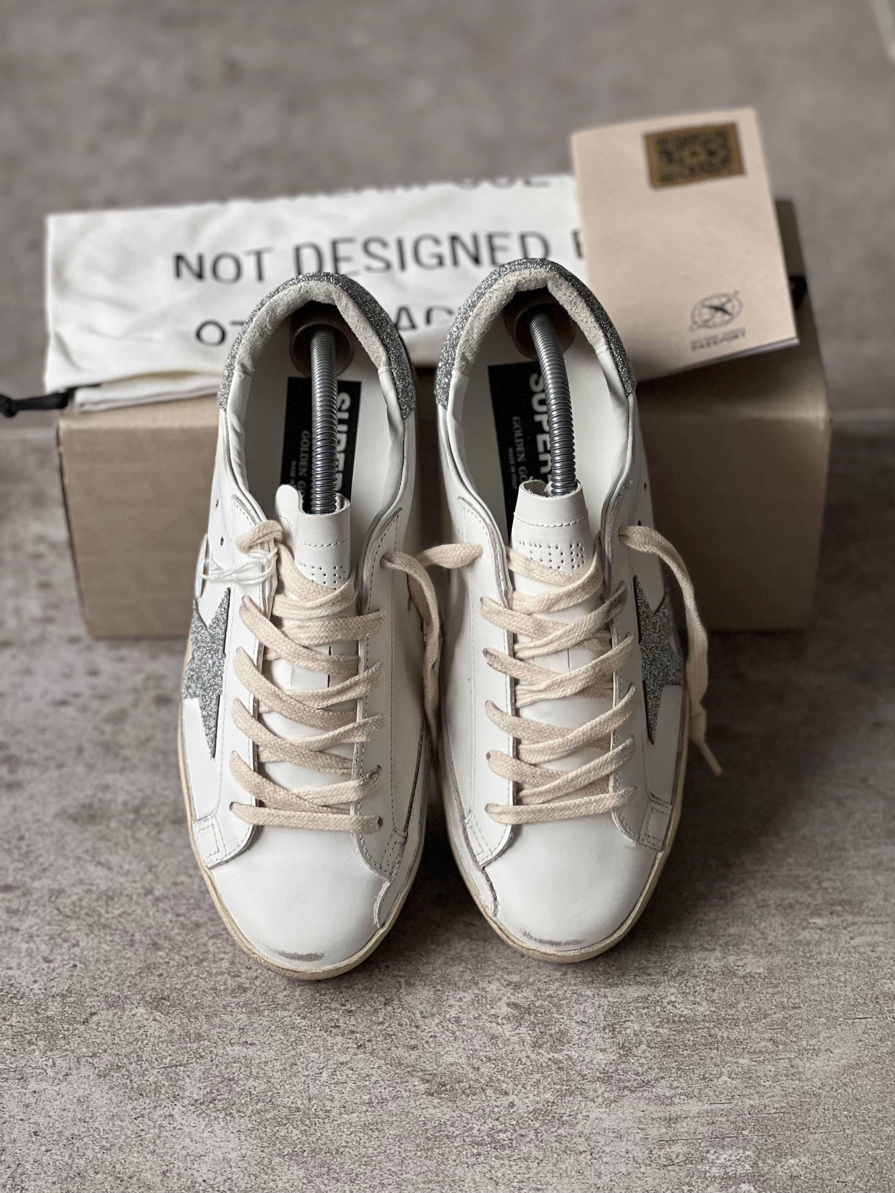 Talla 37 | Swarovsky Golden Goose Superstar