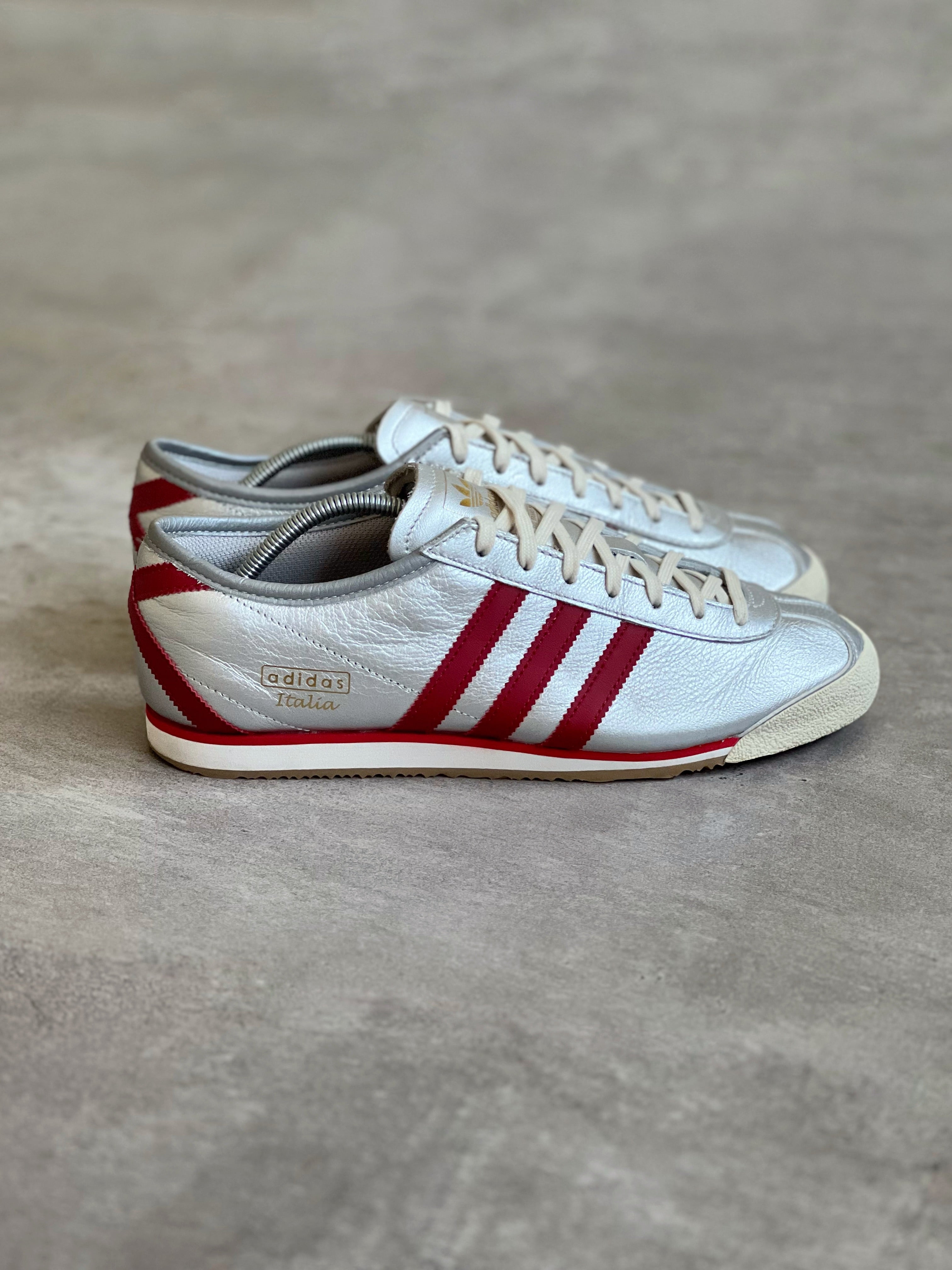 Adidas Italia Silver & Red