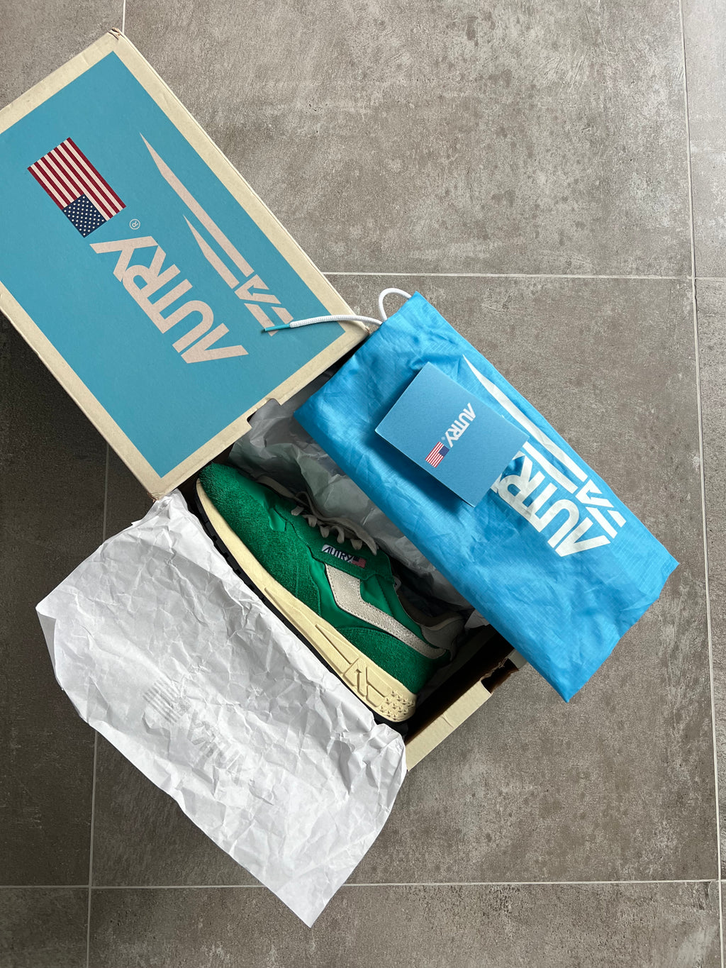Talla 41 | Autry Reelwind Green Original Retro Style
