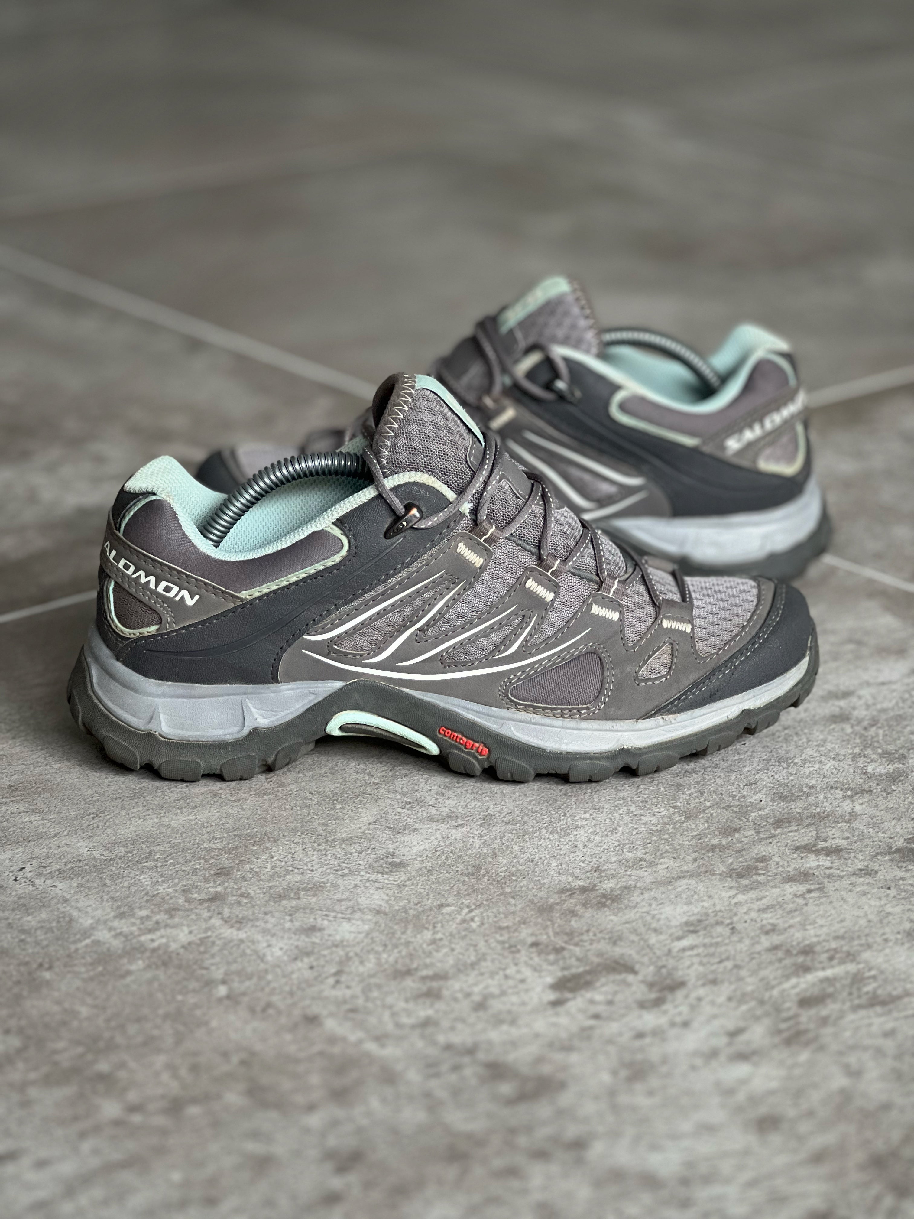 Talla 38 | Salomon Outdoor Grey & light blue Vintage Y2k