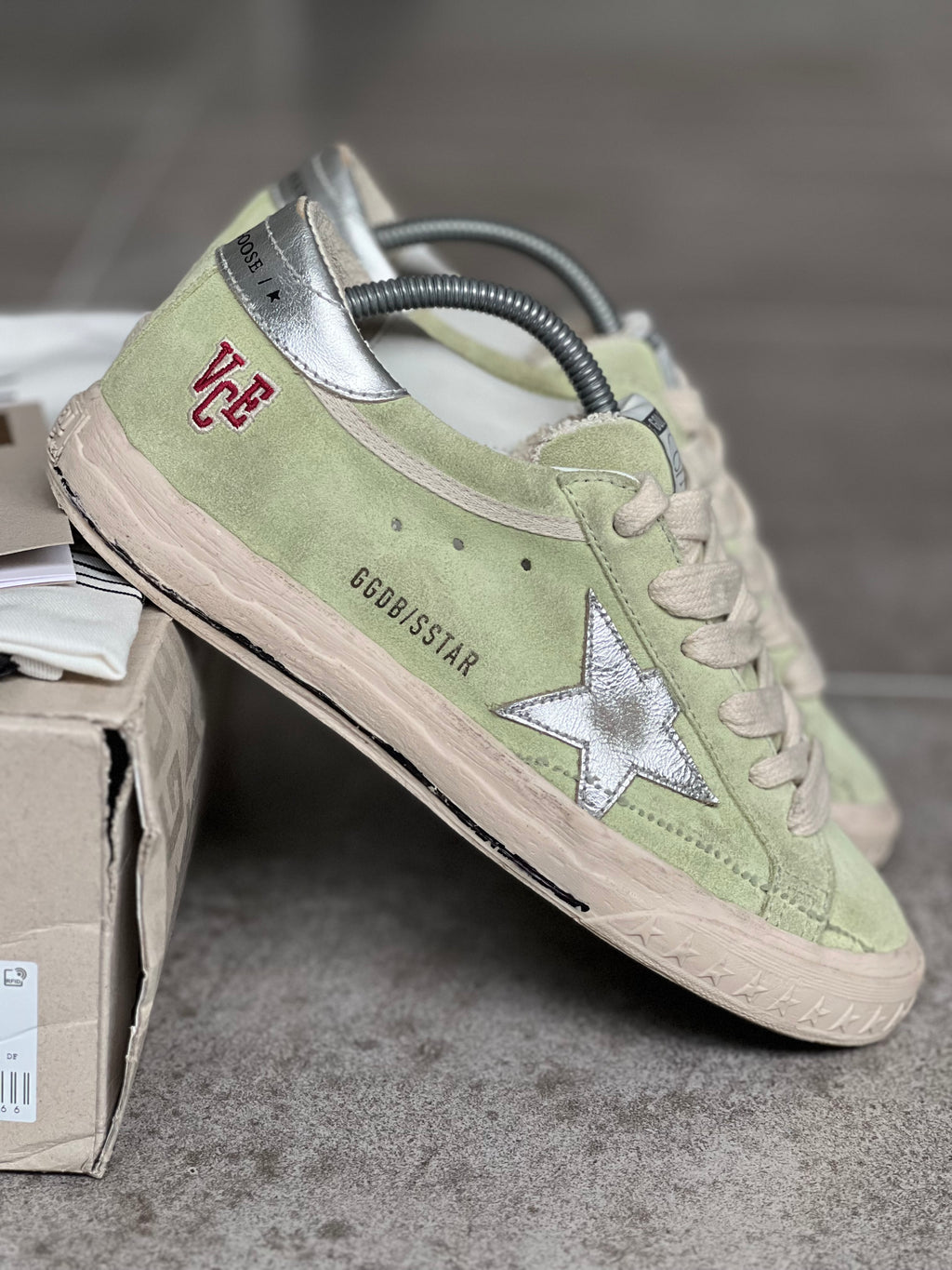 Size 37 | Golden Goose Superstar VCE edition light green