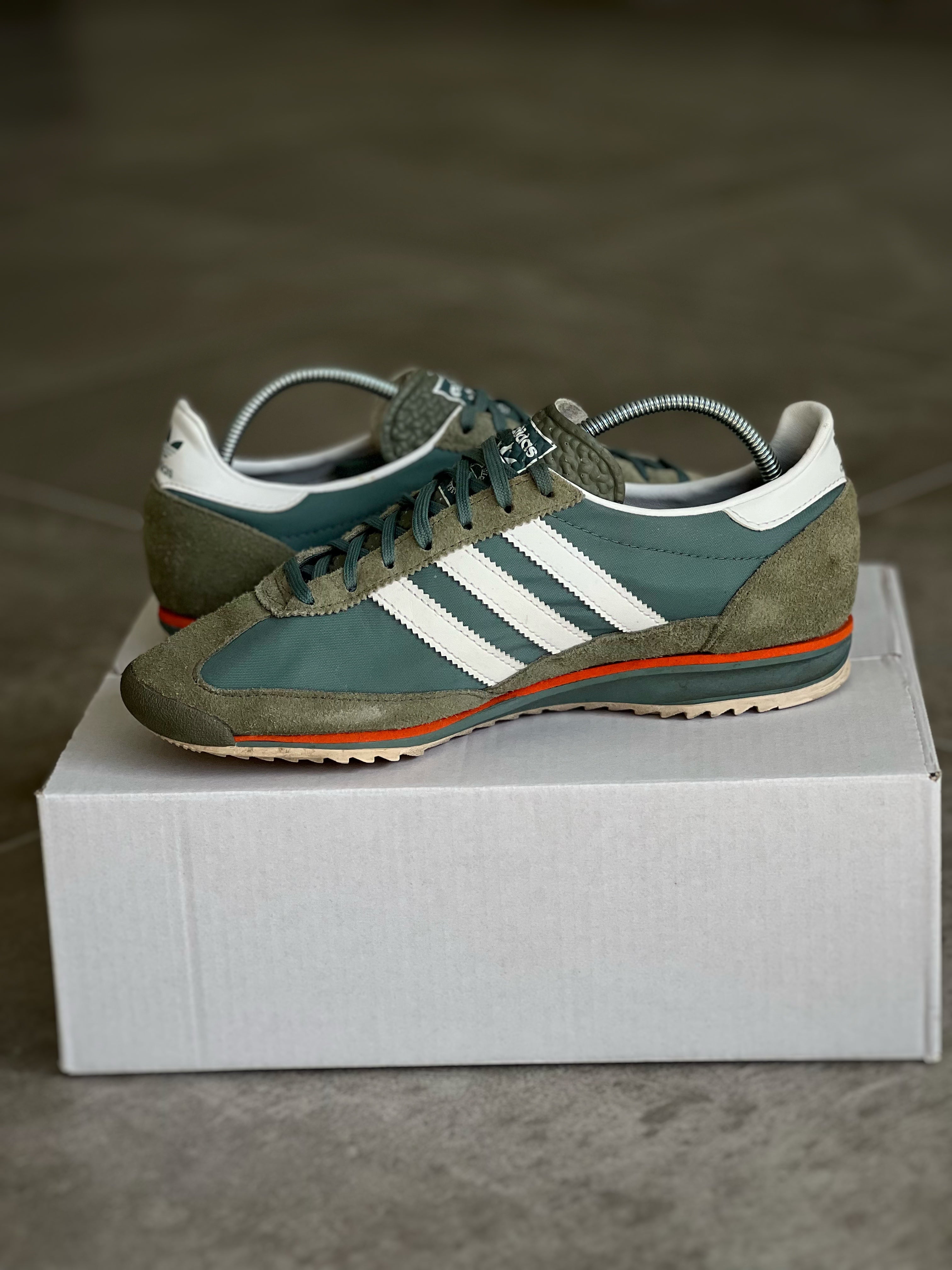 Talla 40 | Adidas SL 72 Kaki white & Orange