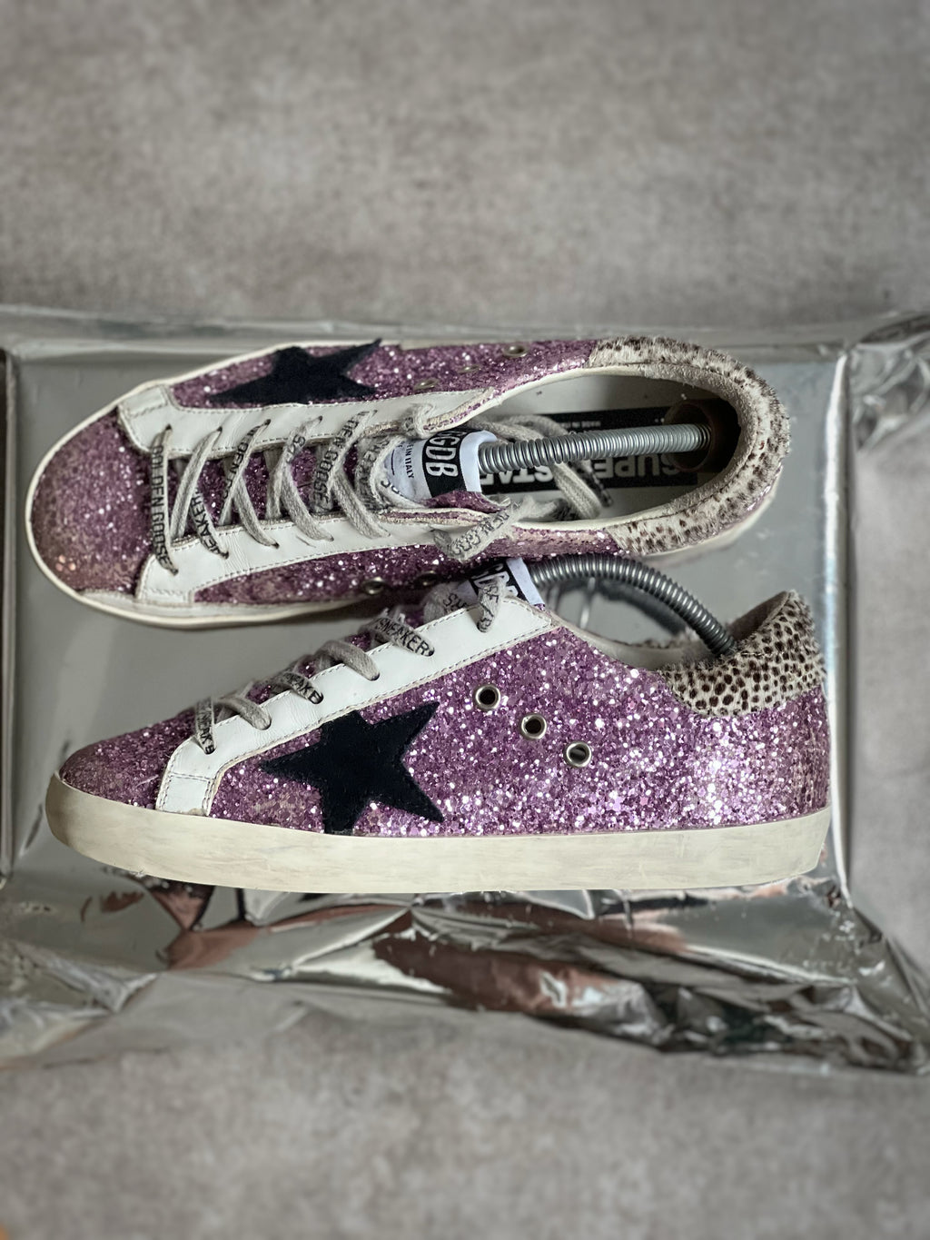 Golden Goose Superstar Purple Woman Preloved
