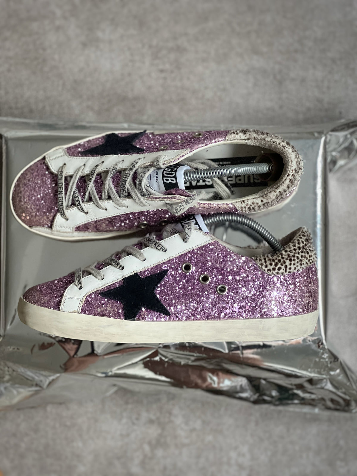 Golden Goose Superstar Purple Woman Preloved