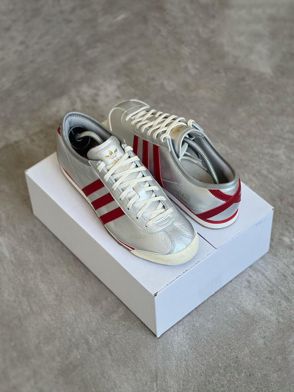 Adidas Italia Silver & Red