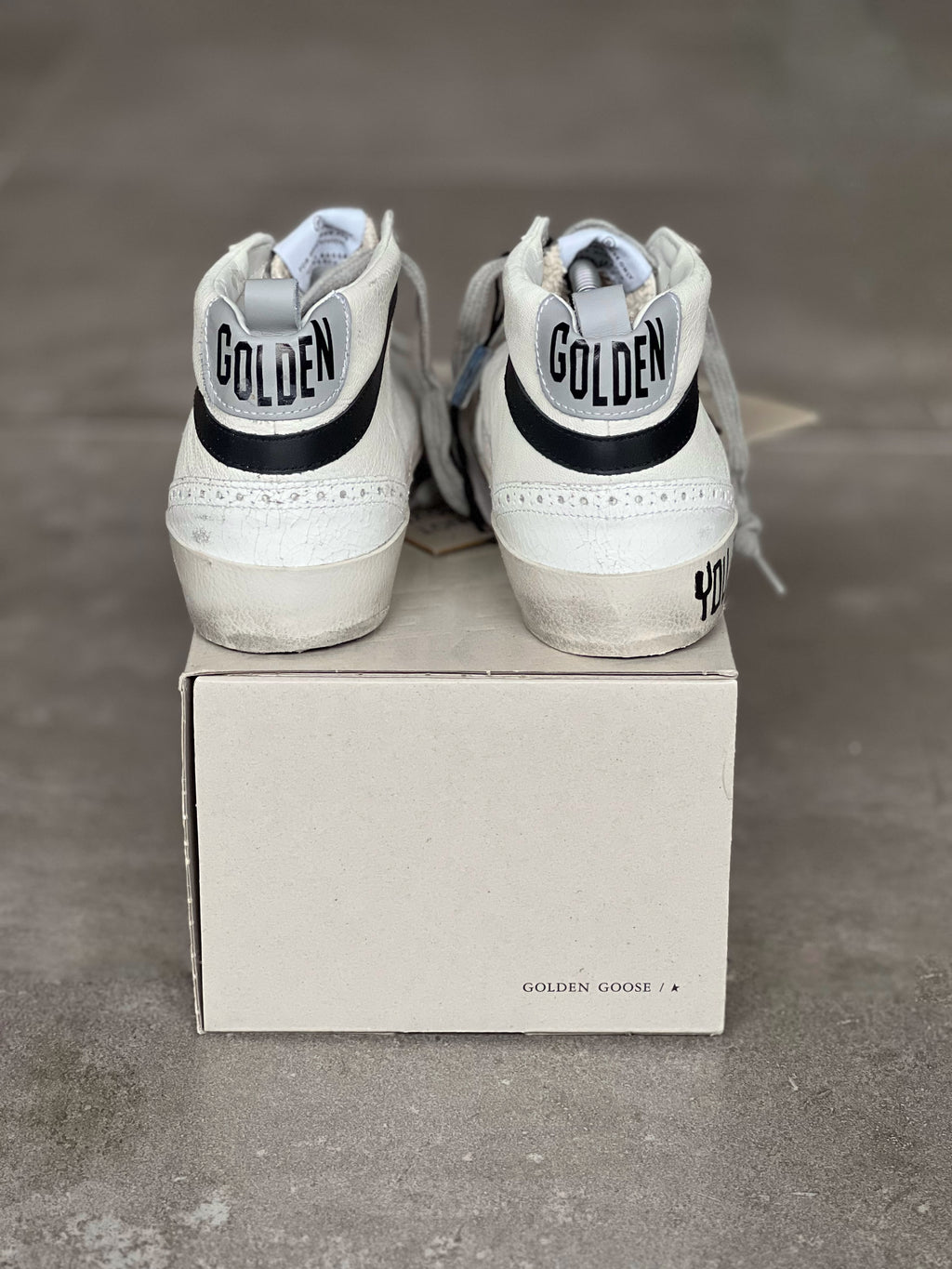 Golden Goose Mid Star Bota "You are my sunrise"