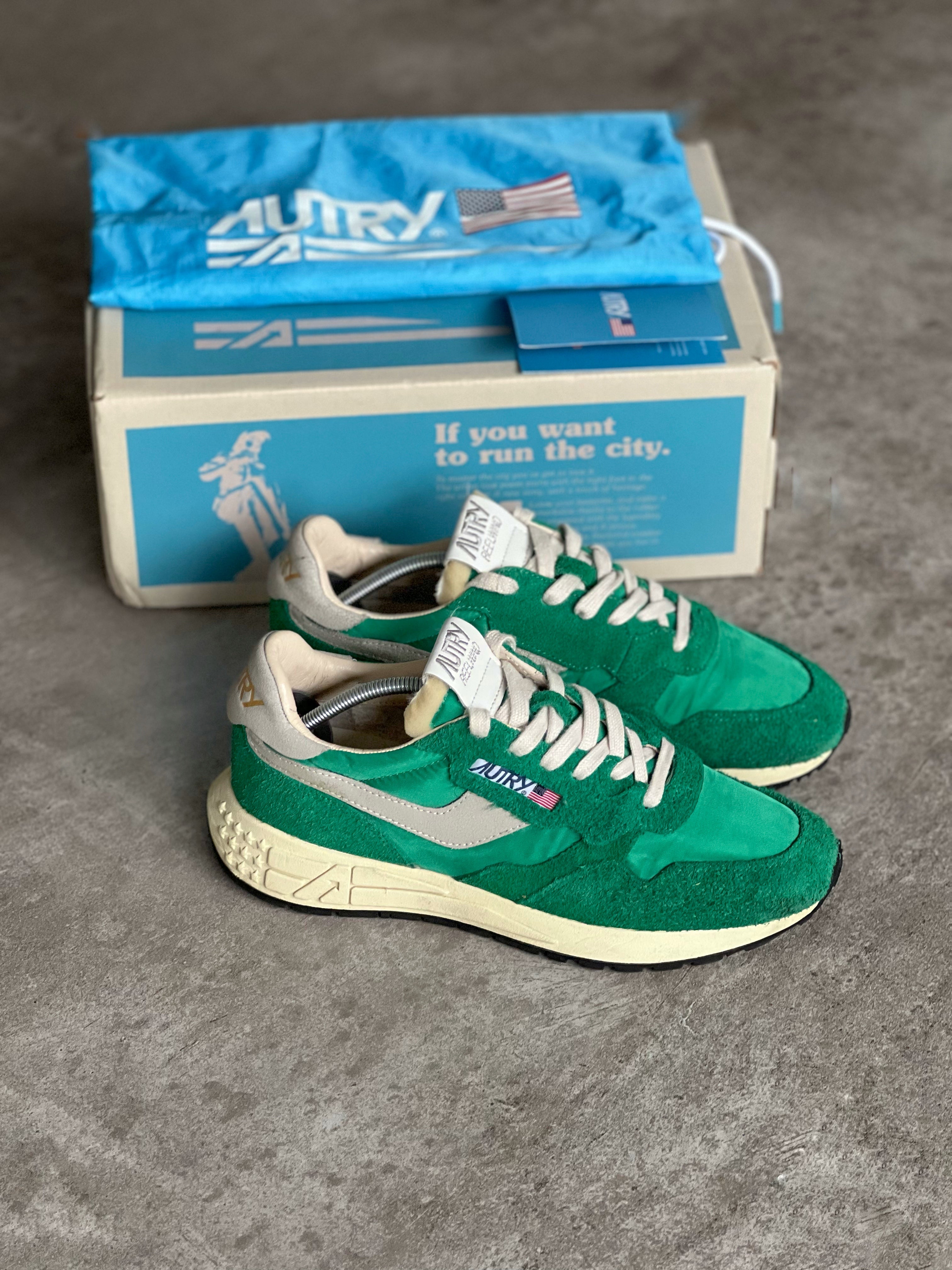 Talla 41 | Autry Reelwind Green Original Retro Style