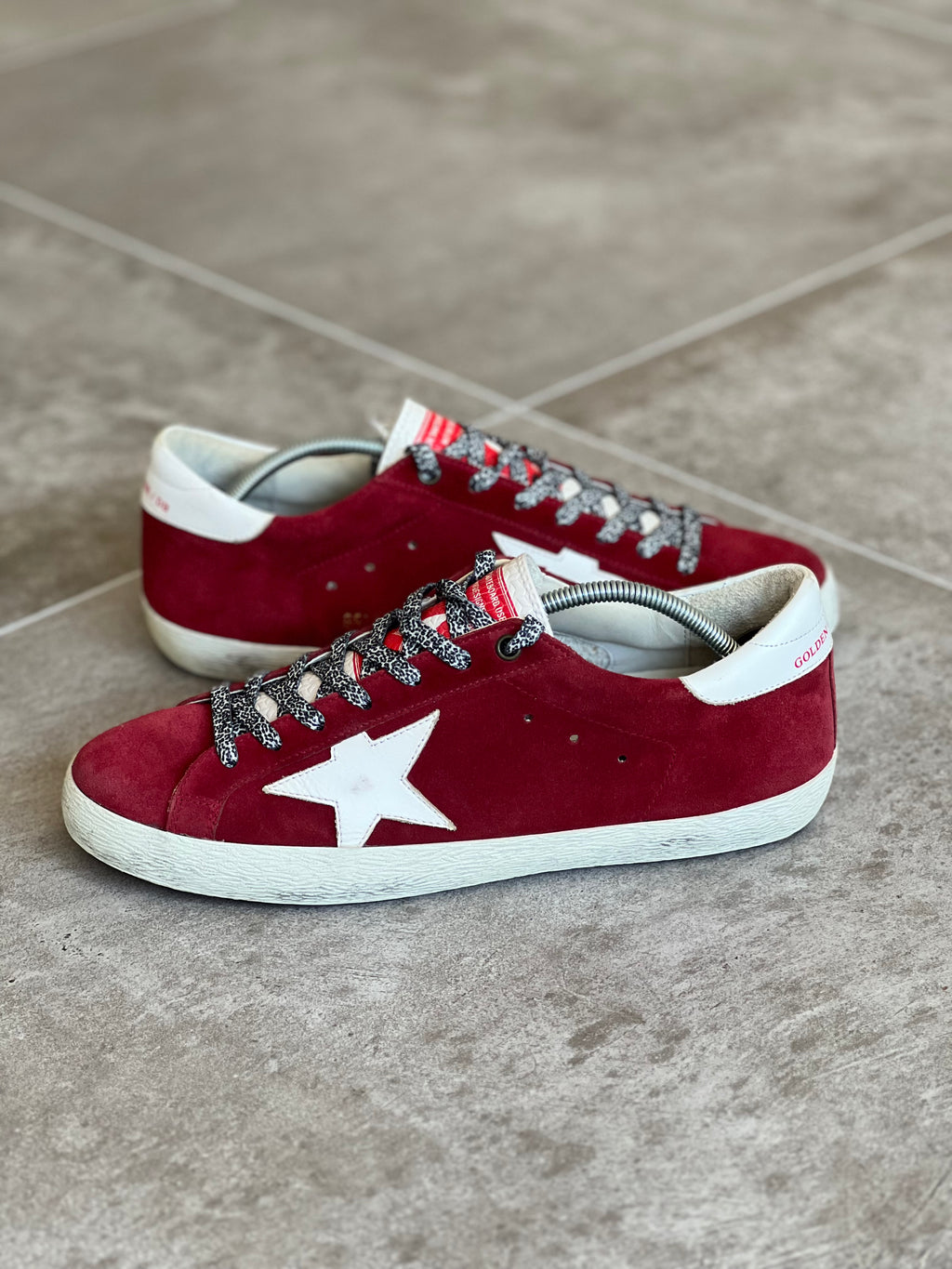 Size 41 | Golden Goose Superstar Red & White