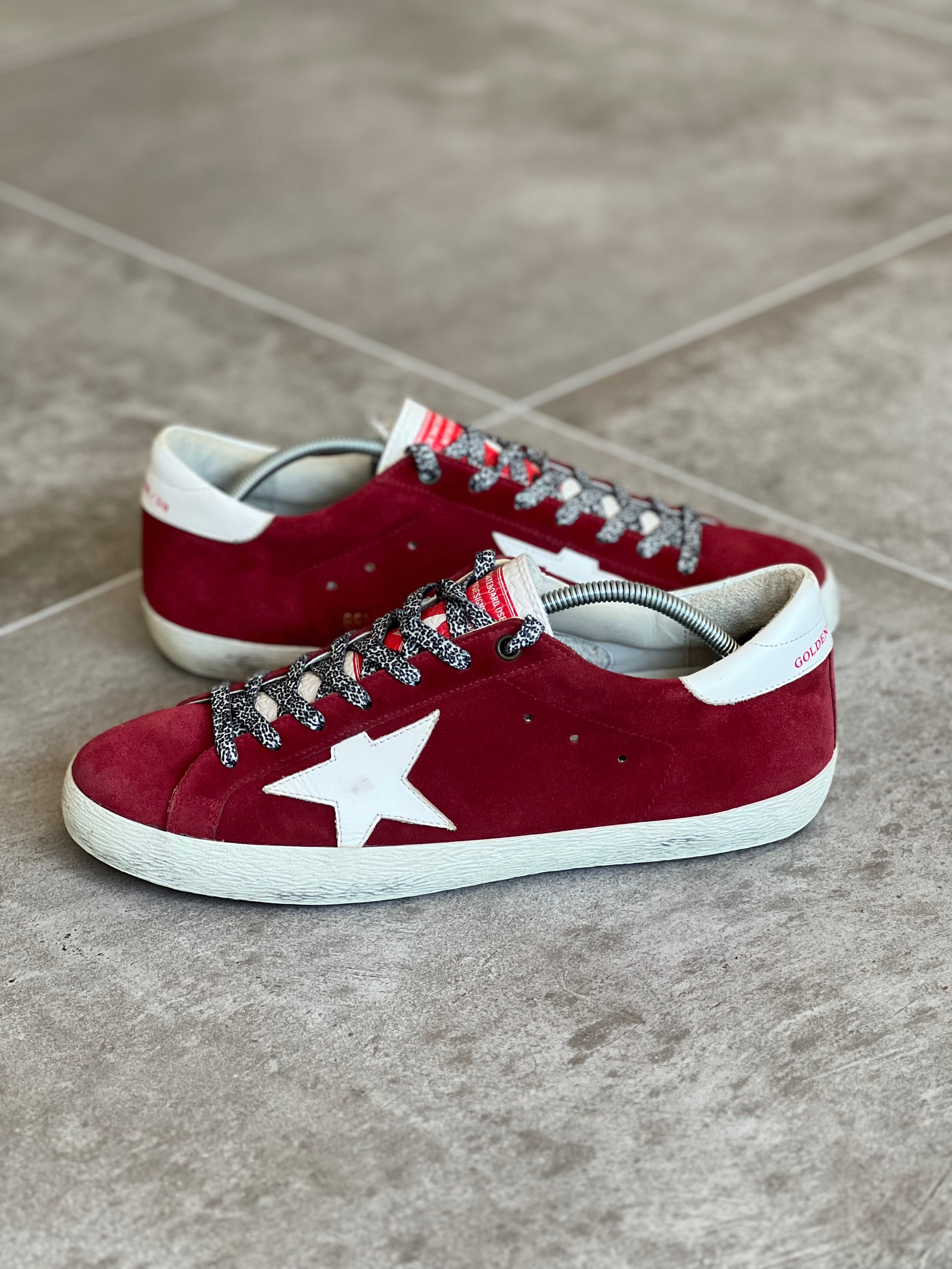 Size 41 | Golden Goose Superstar Red & White