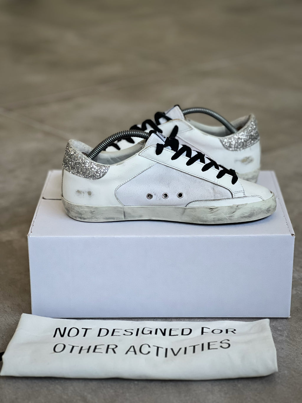 Talla 37 | Golden Goose Superstar white & fluor
