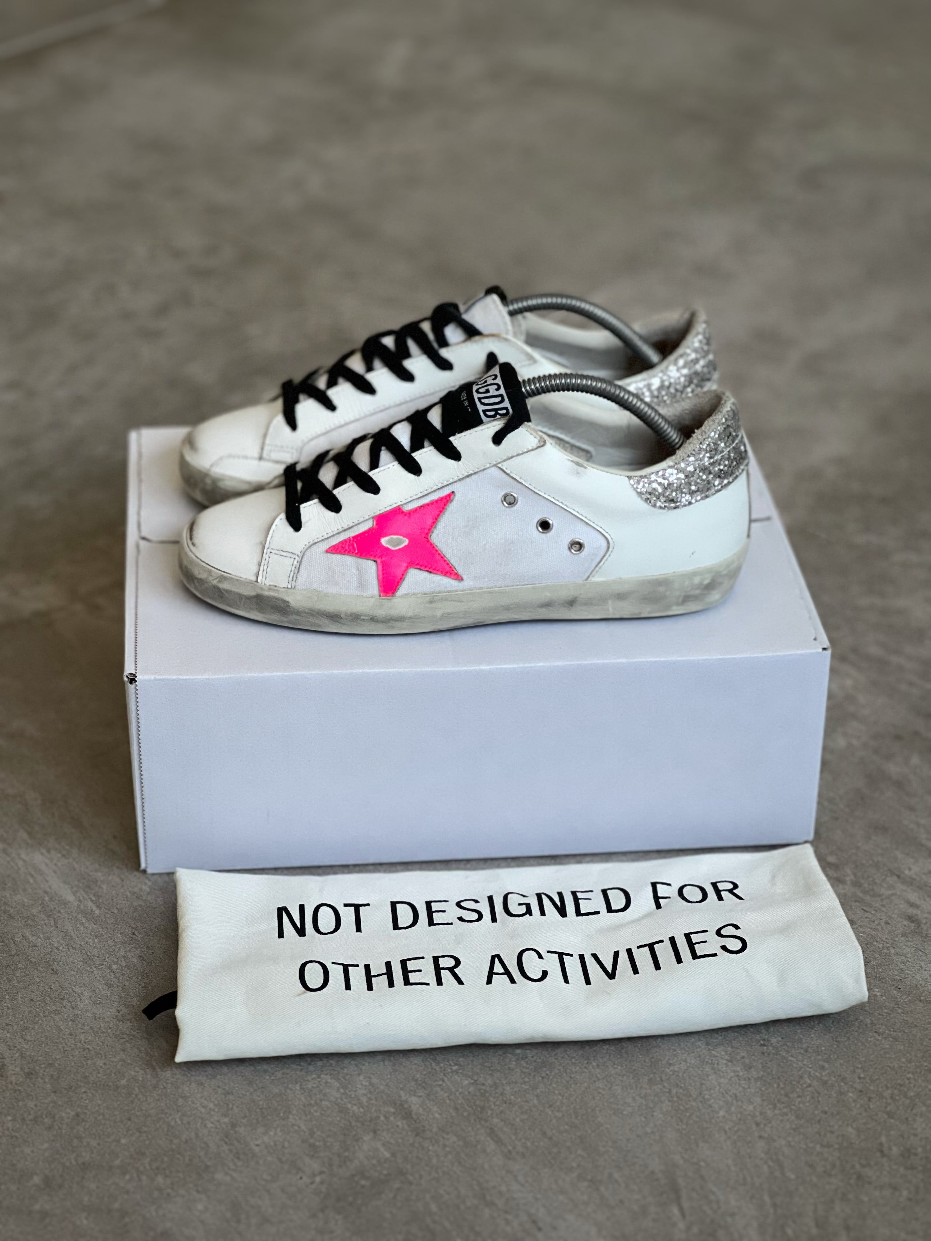 Talla 37 | Golden Goose Superstar white & fluor