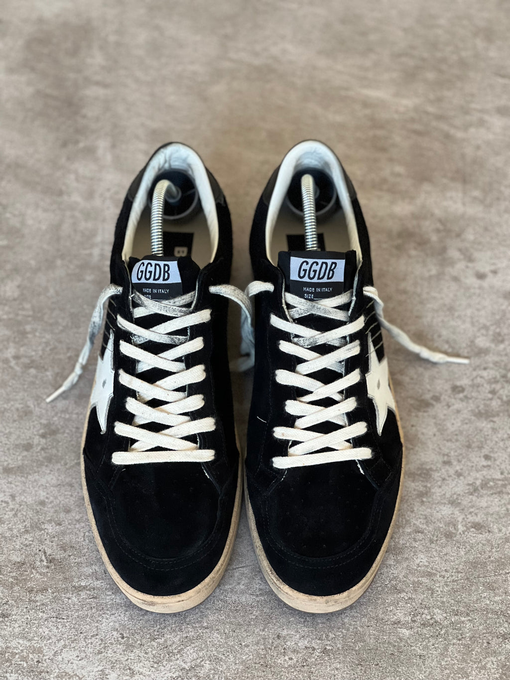 Talla 44 | Black & White Ball Star Golden Goose Man