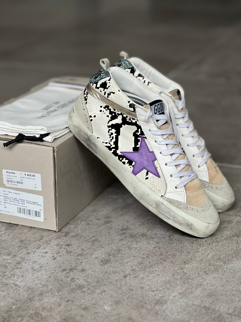 Talla 38 | Mid Star Golden Goose