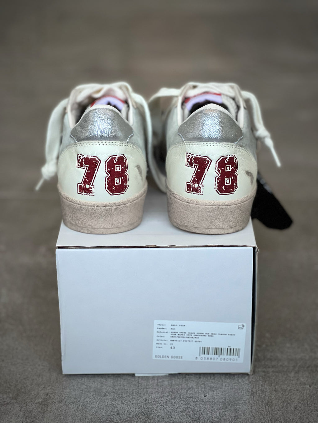 Talla 43 | Golden Goose Ball Star Man 78