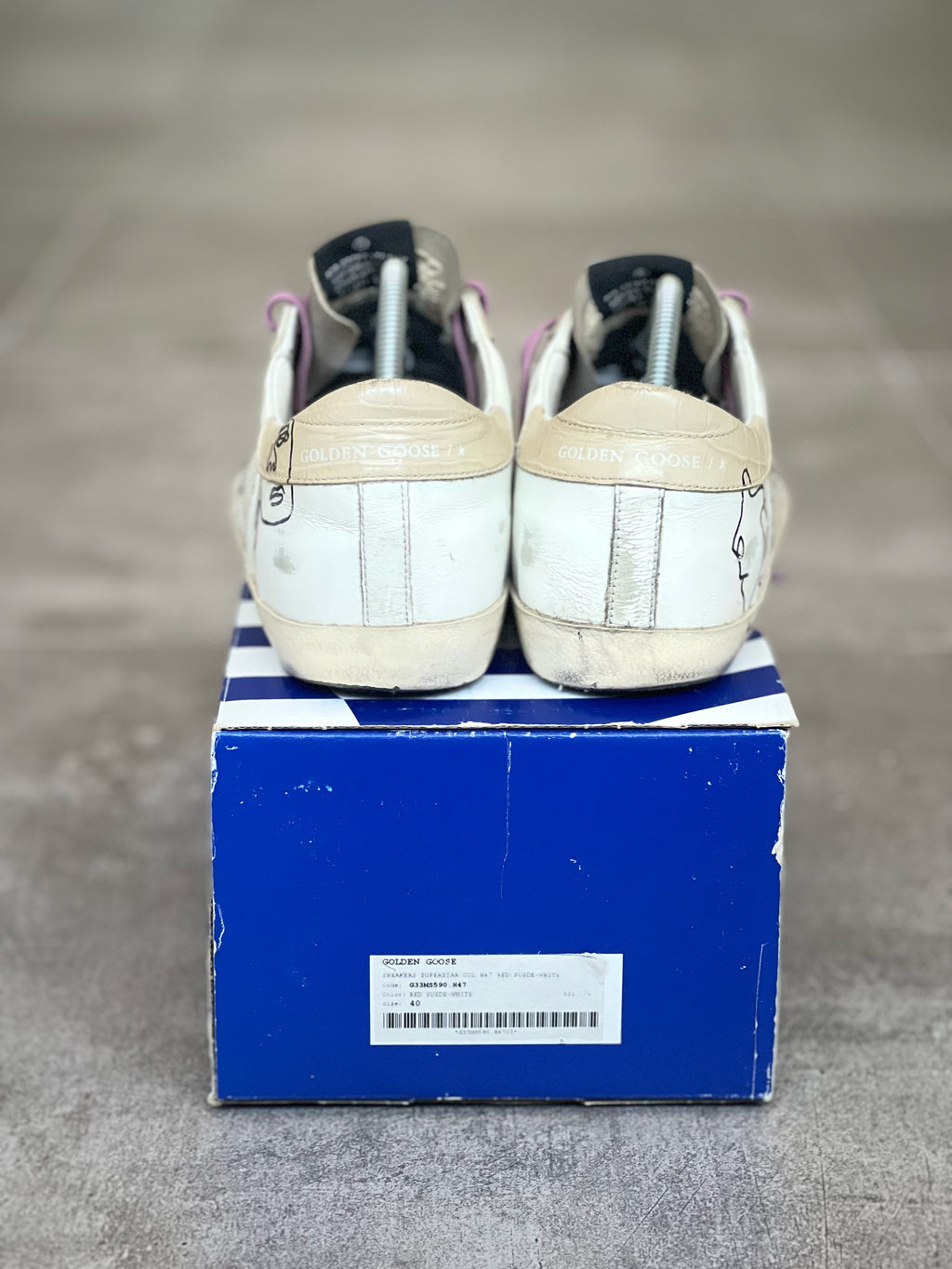 Golden Goose Superstar Woman Custom