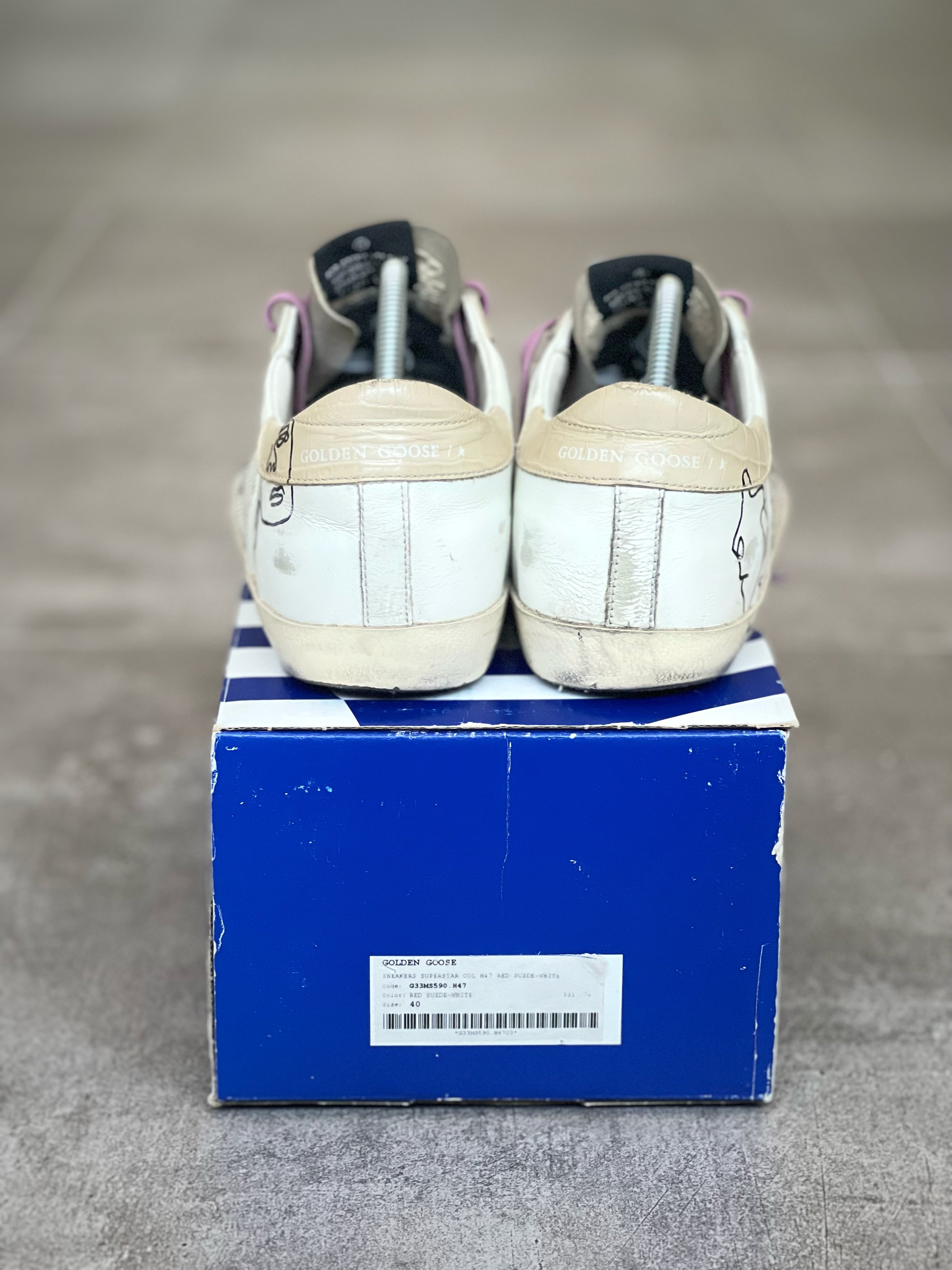 Golden Goose Superstar Woman Custom