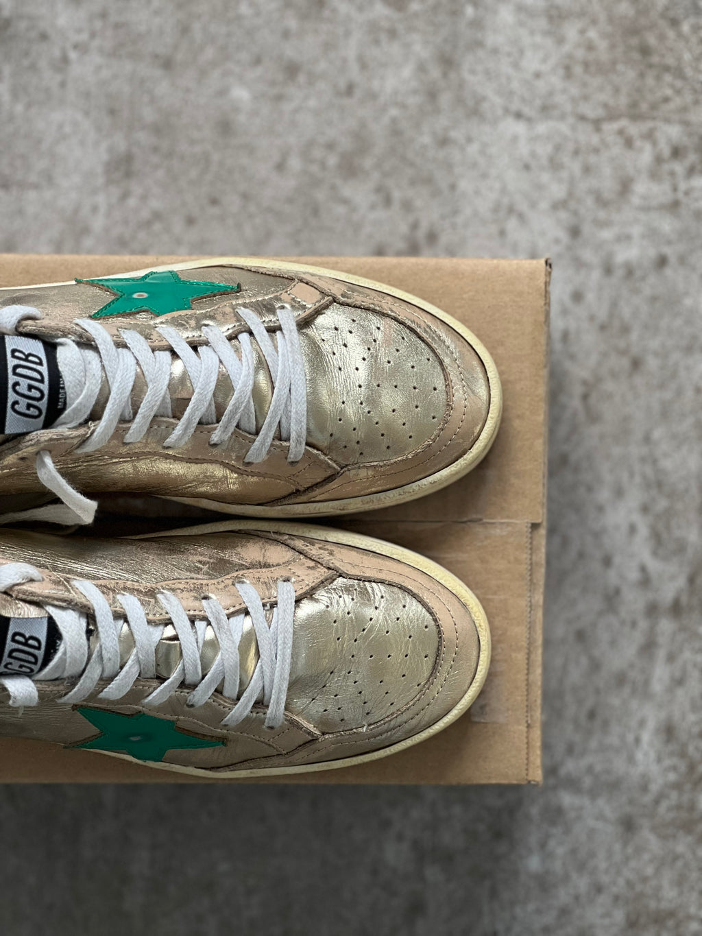 Talla 38 | Golden Goose Ball Star Gold