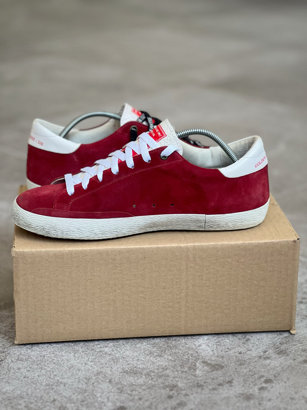 Talla 41 | Red & White Superstar