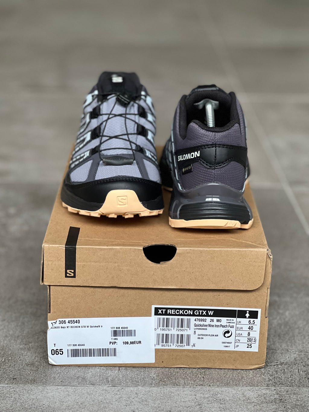 Salomon Gore-Tex Trail XT Grey & Black
